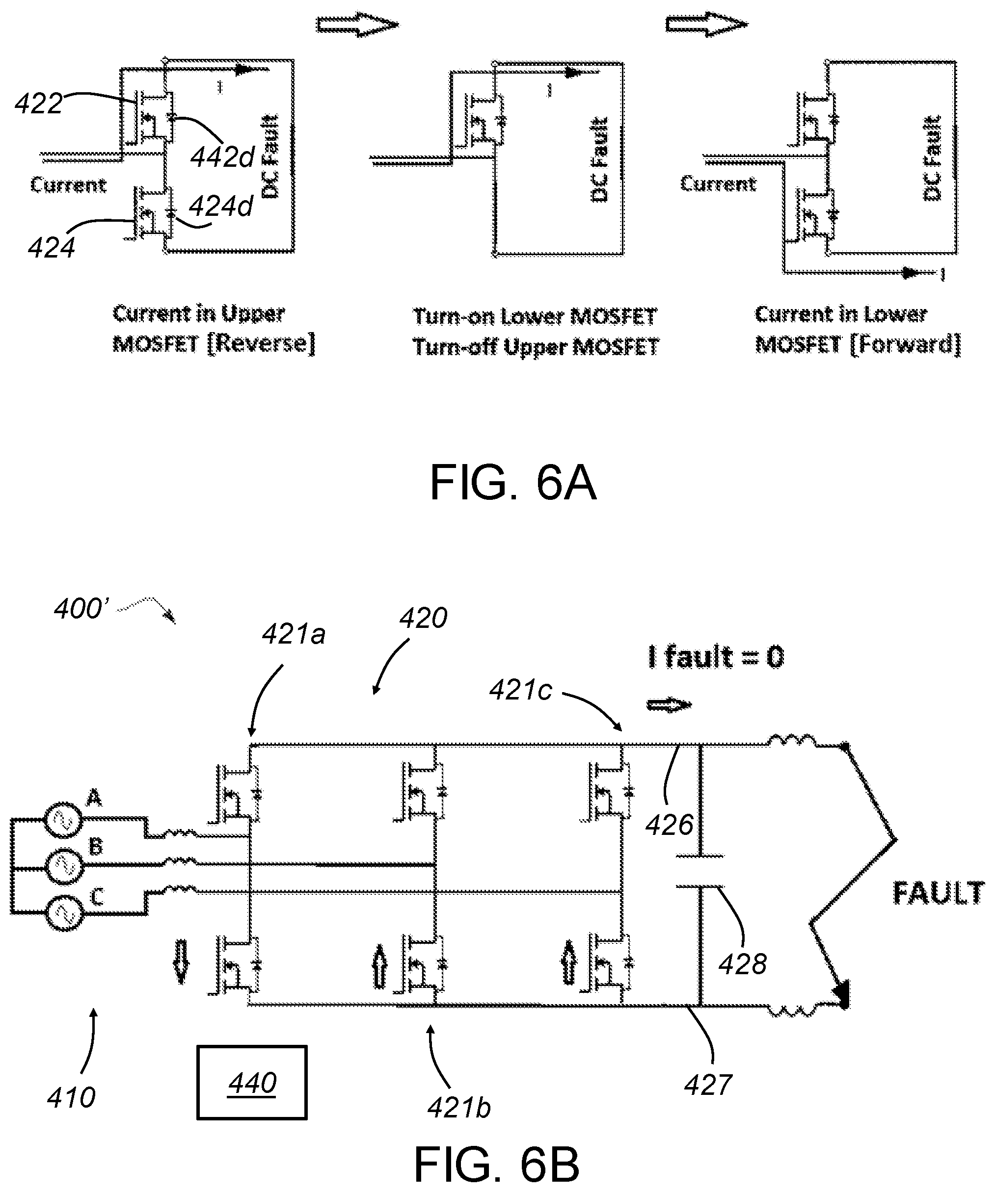 Patent US12326109 Figure 6 – Electrical power system converter control