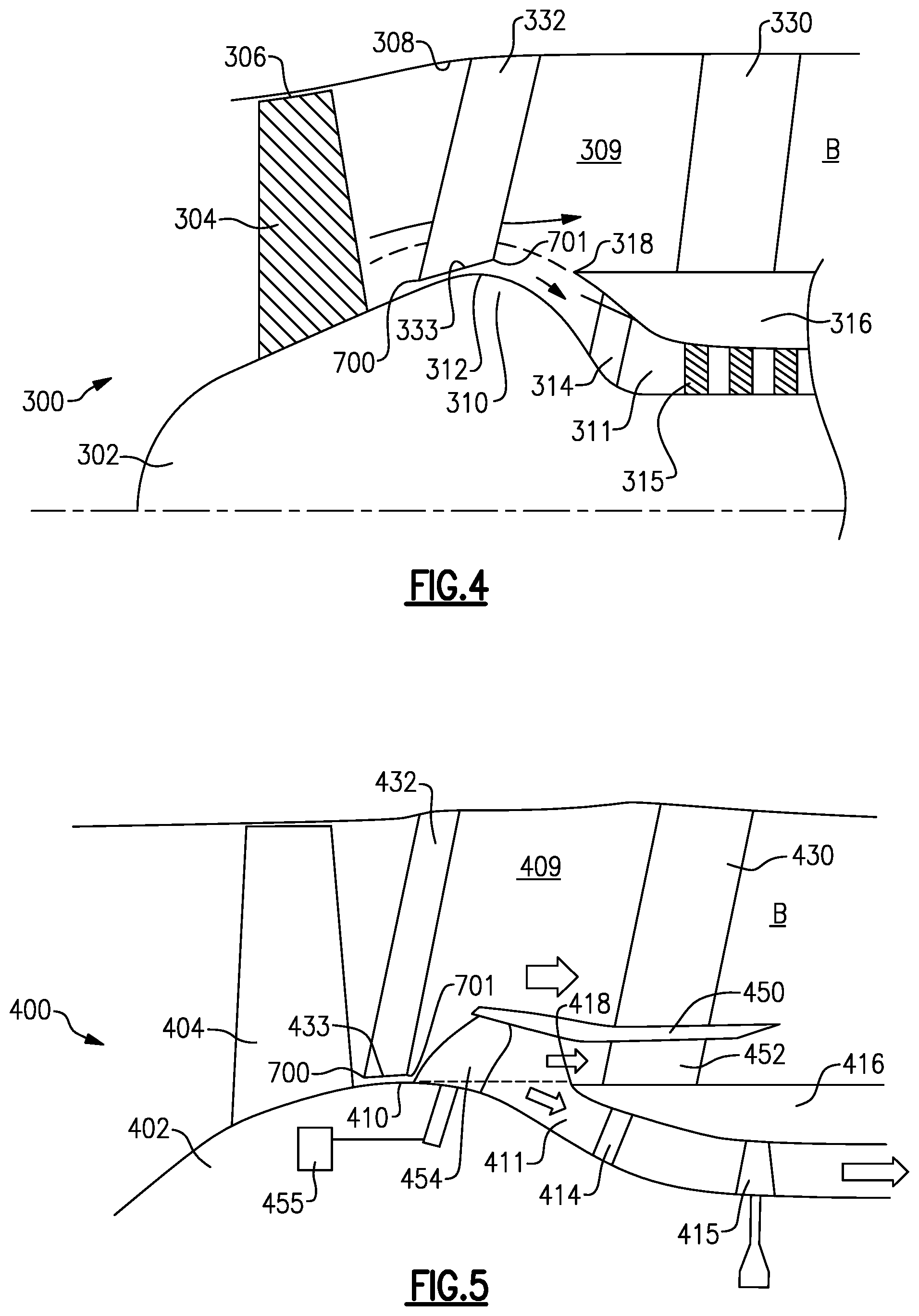 Patent US12326114 Figure 3 – Gas turbine engine with core debris protection
