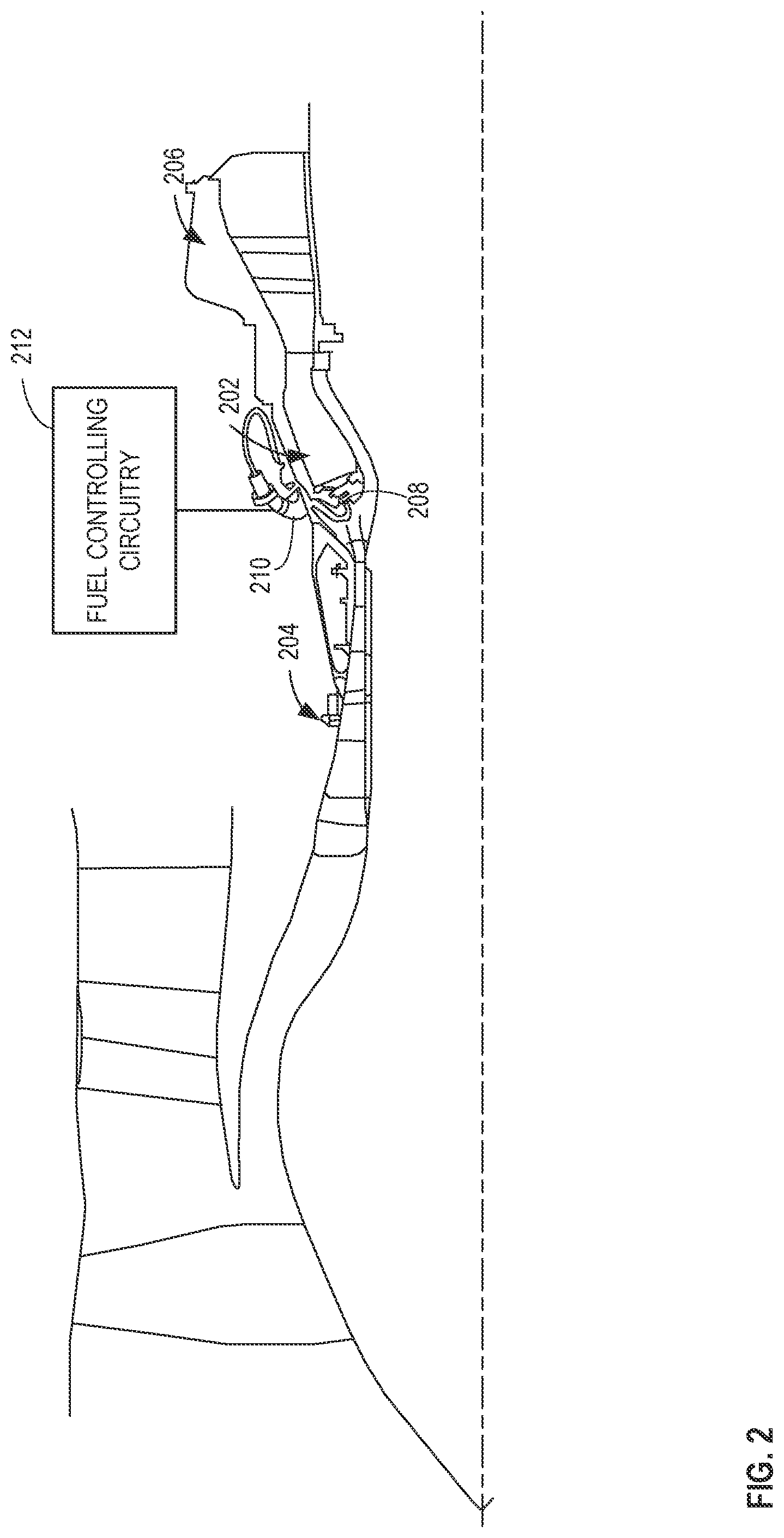 Patent US12326119 Figure 2 – Methods and apparatus to produce hydrogen gas turbine propulsion