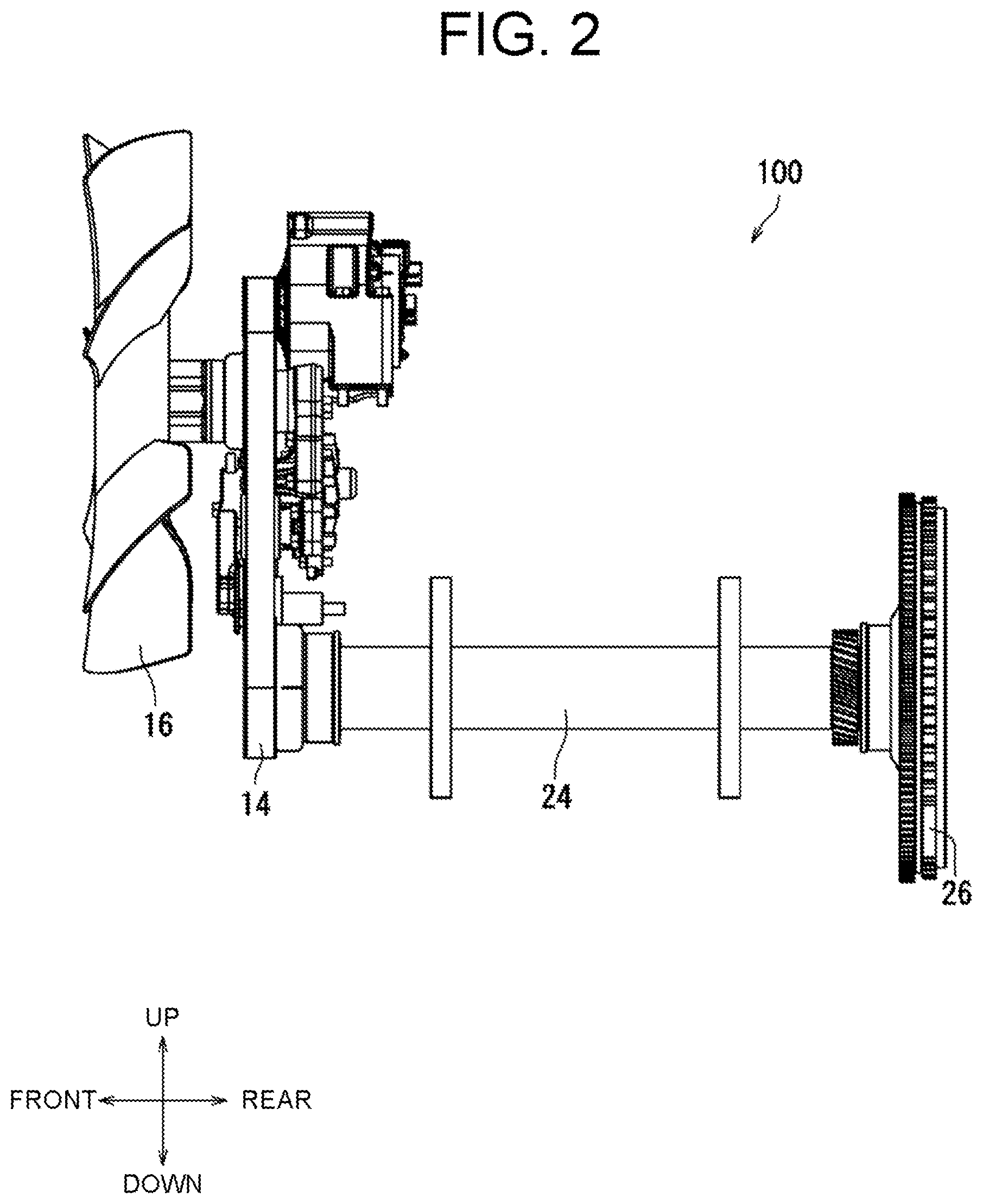 Patent US12326125 Figure 2 – Engine device