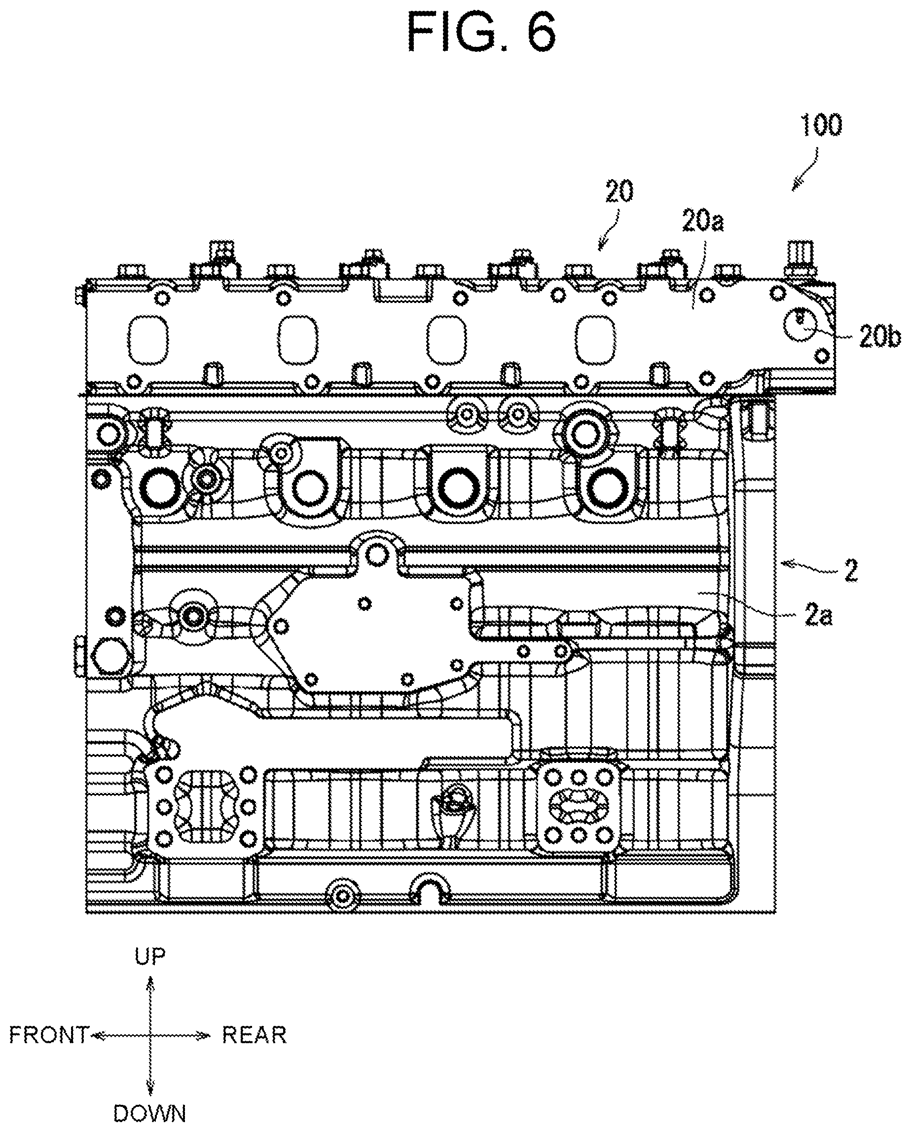 Patent US12326125 Figure 6 – Engine device
