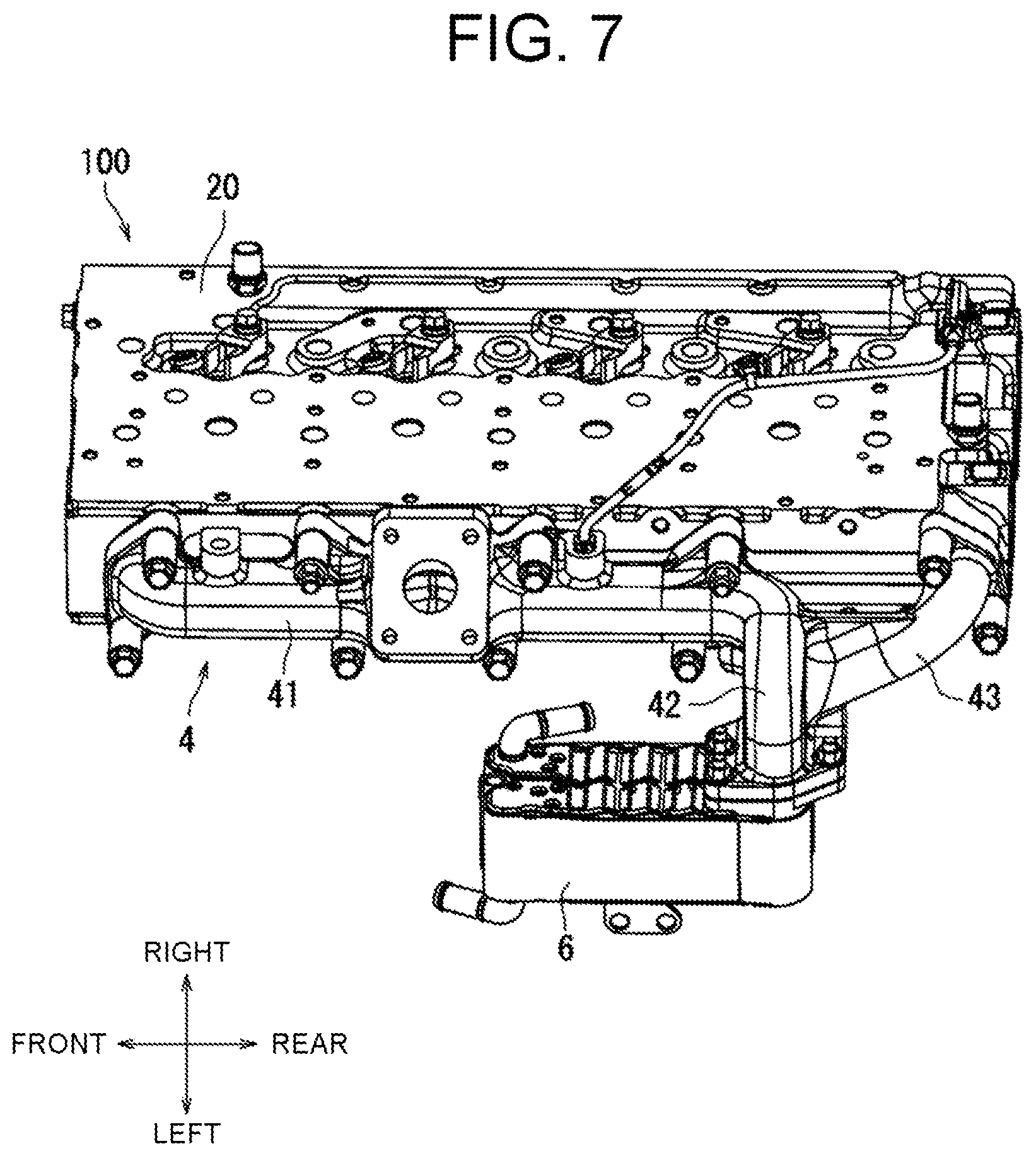 Patent US12326125 Figure 7 – Engine device