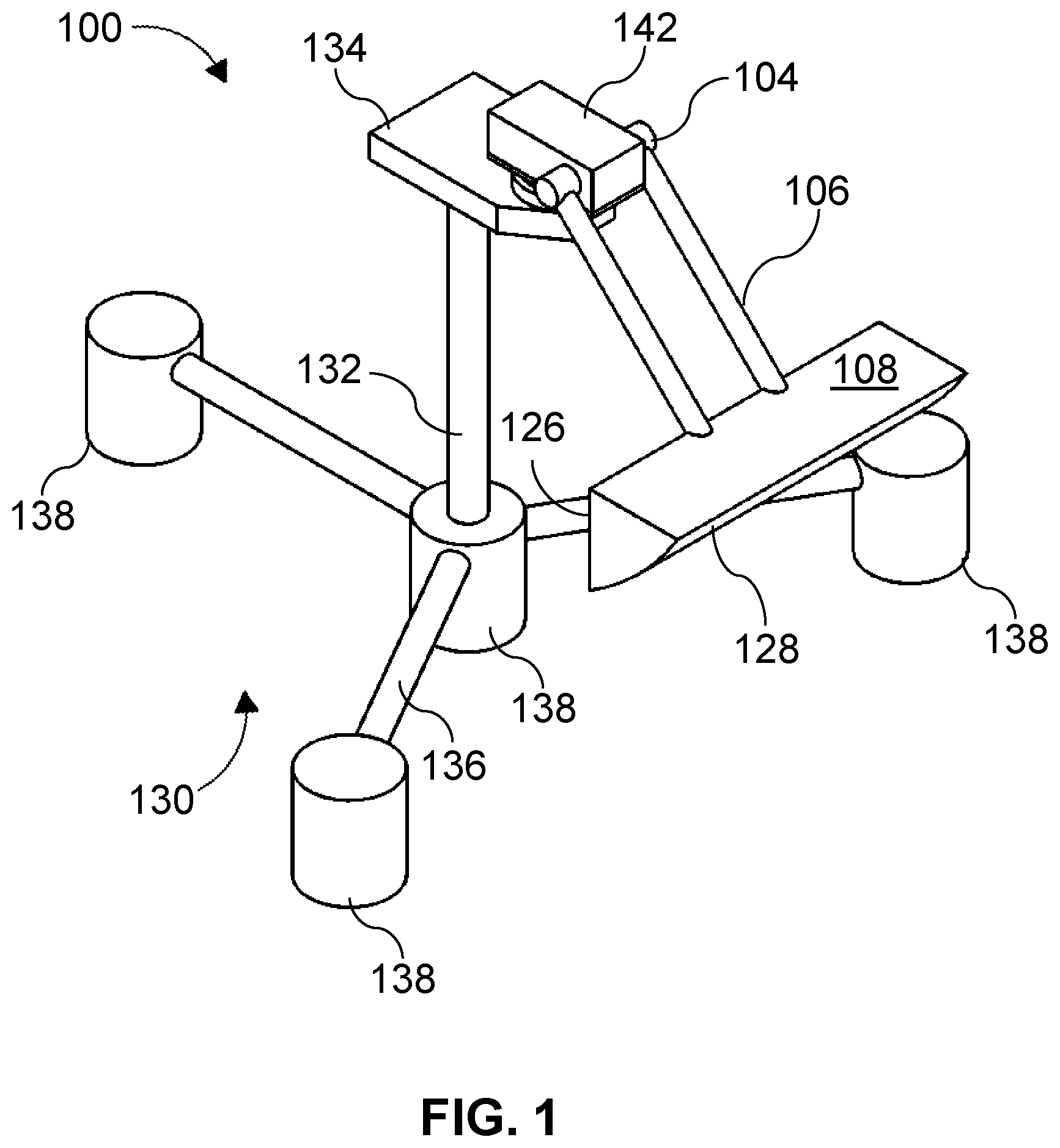 Patent US12326132 Figure 1 – Wave energy capturing device