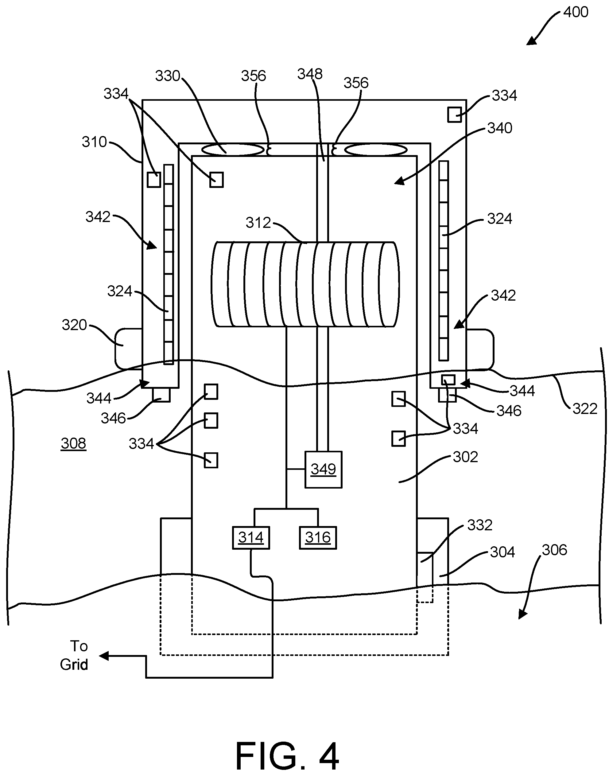 Patent US12326133 Figure 4 – Systems and methods for energy harvest