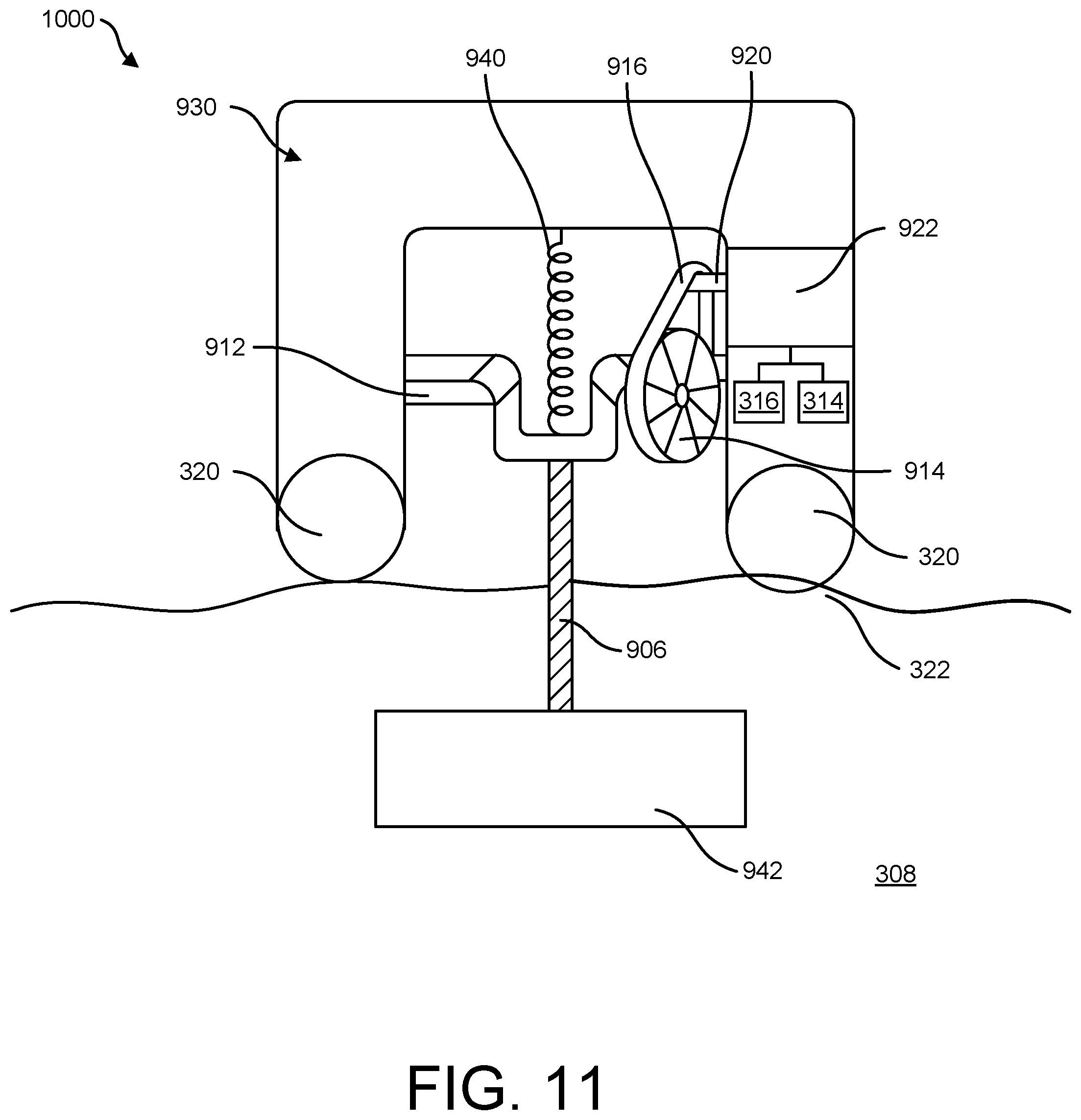 Patent US12326133 Figure 11 – Systems and methods for energy harvest