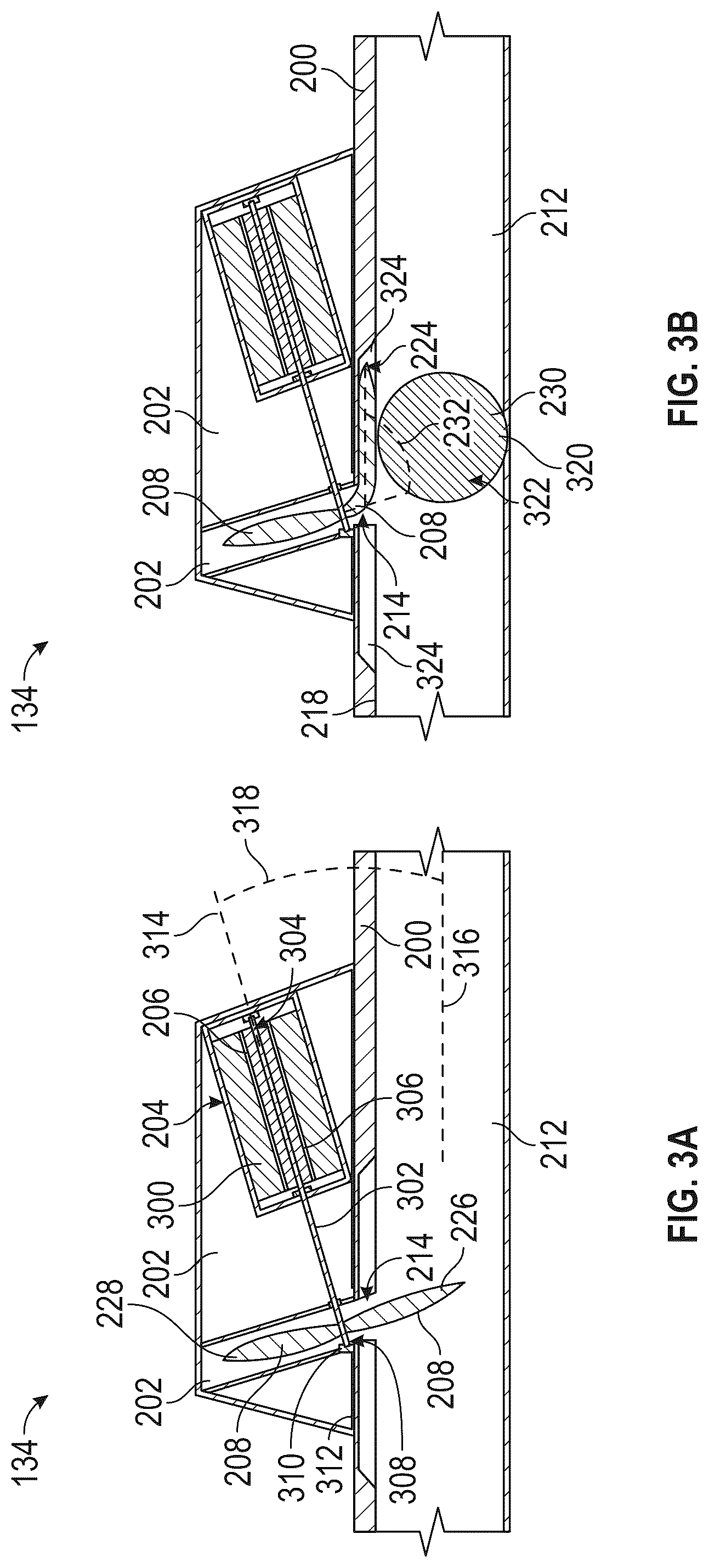 Patent US12326134 Figure 3 – Flexible turbine for power generation in straight pipe