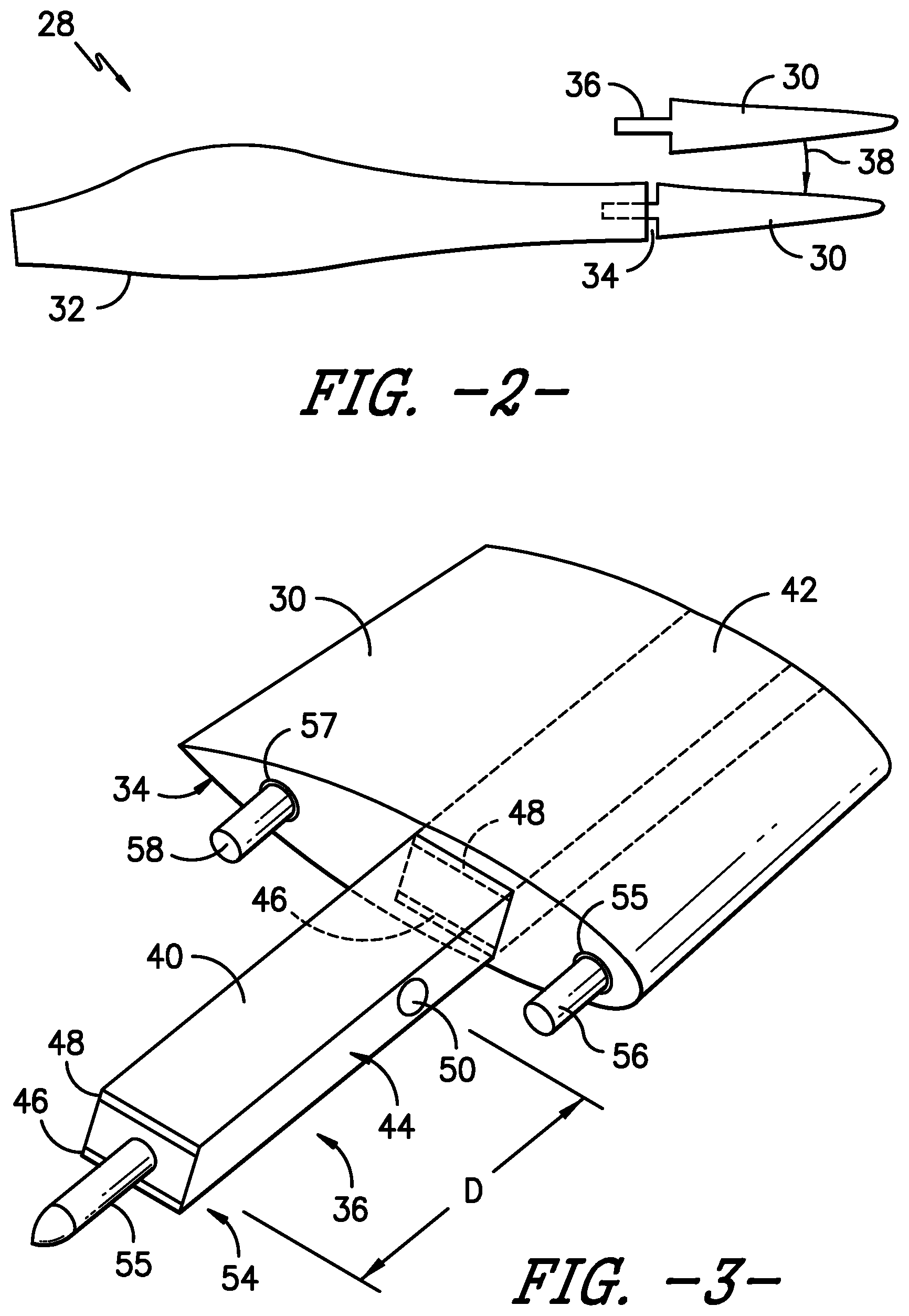 Patent US12326135 Figure 2 – Jointed wind turbine rotor blade having improved transitions between varying material combinations