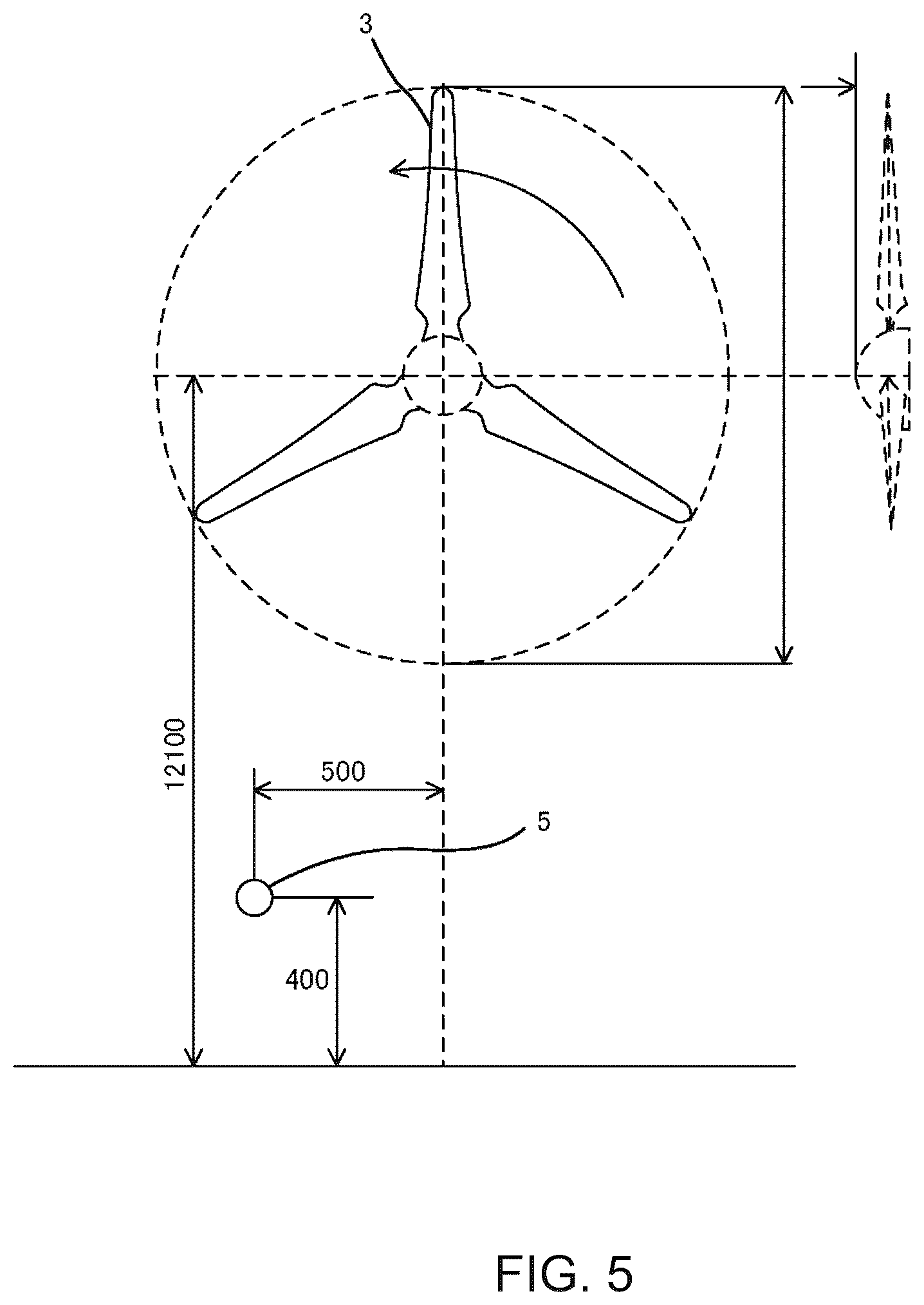Patent US12326137 Figure 5 – Abnormality determination method for wind power generation device, abnormality determination system for wind power generation device, and abnormality determination program for wind power generation device