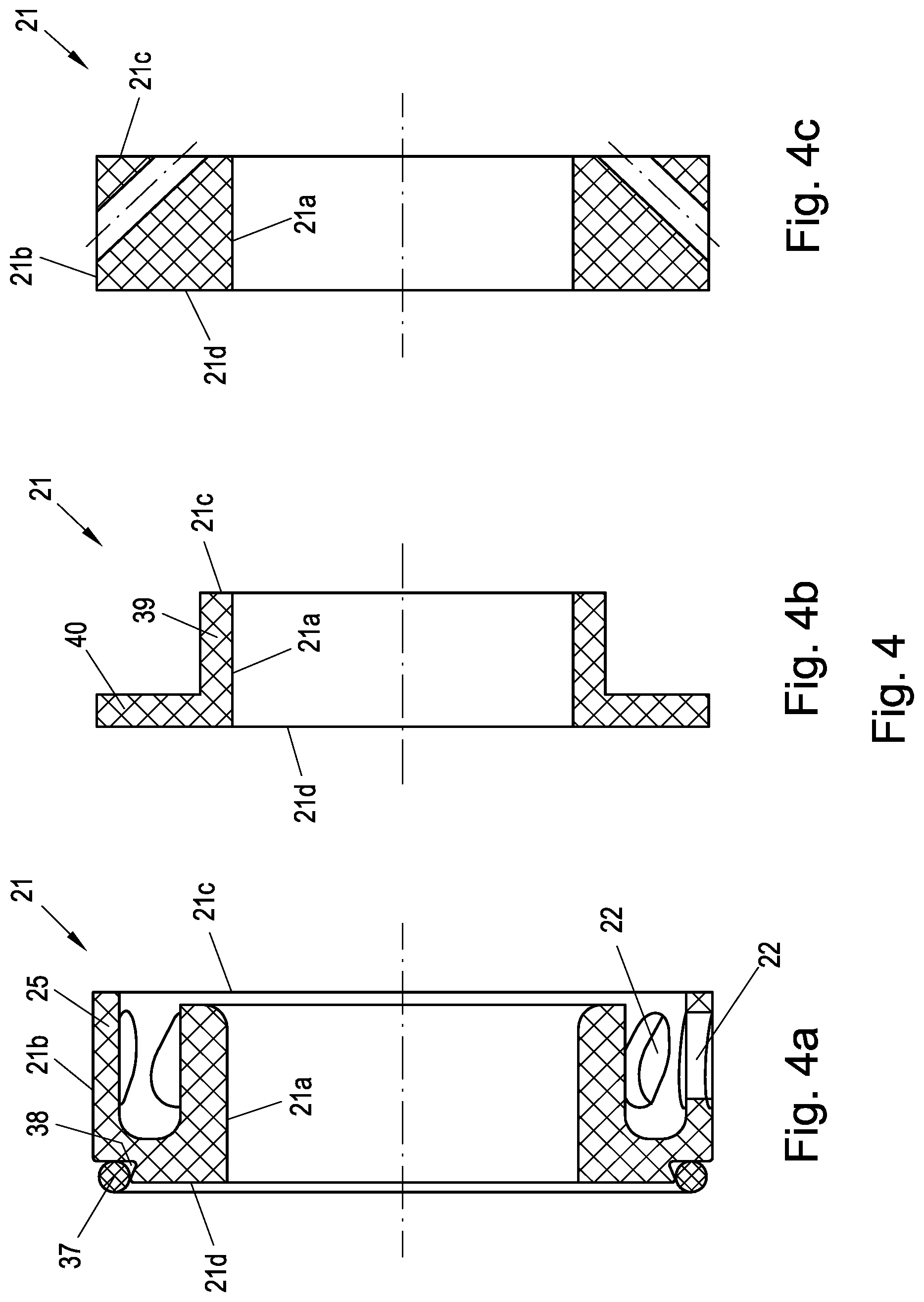 Patent US12326140 Figure 7 – Sealing device for a piston rod of a reciprocating compressor