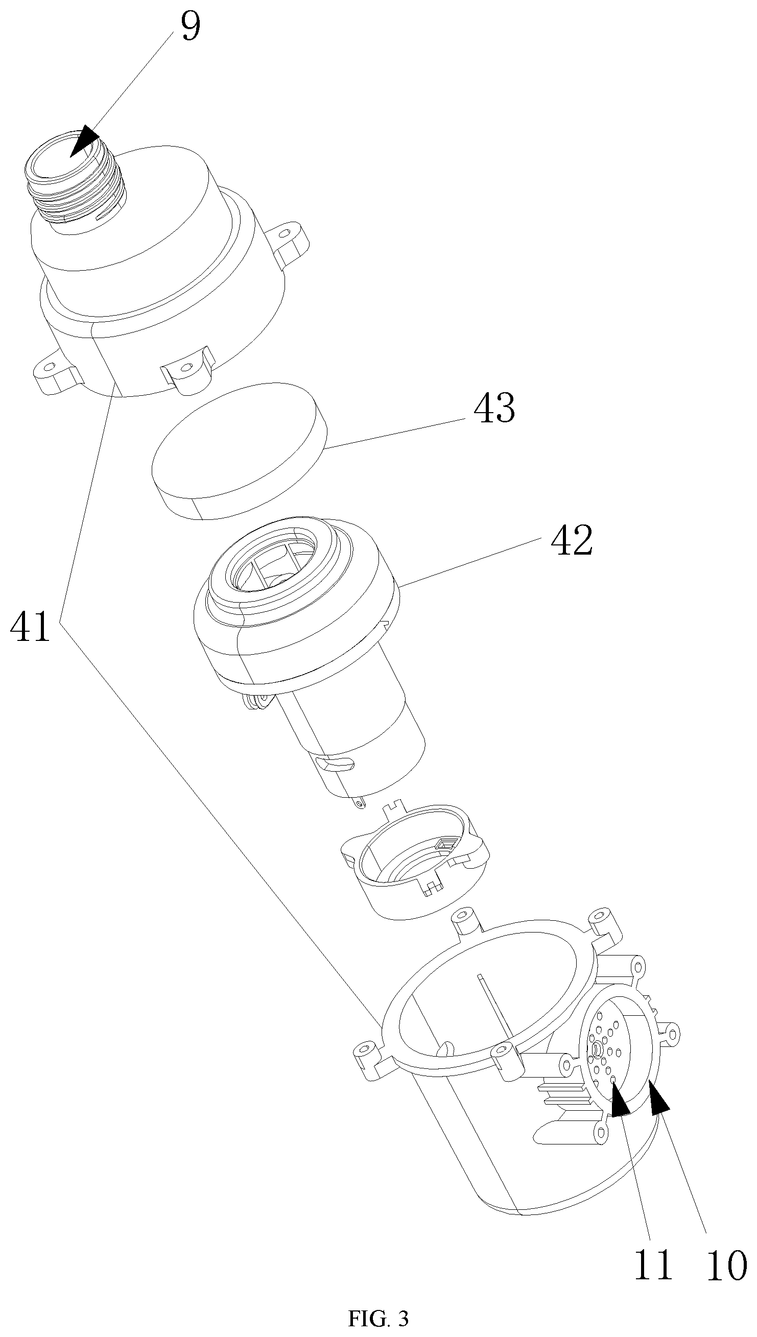 Patent US12326141 Figure 3 – High-pressure, high-flow inflatable movement