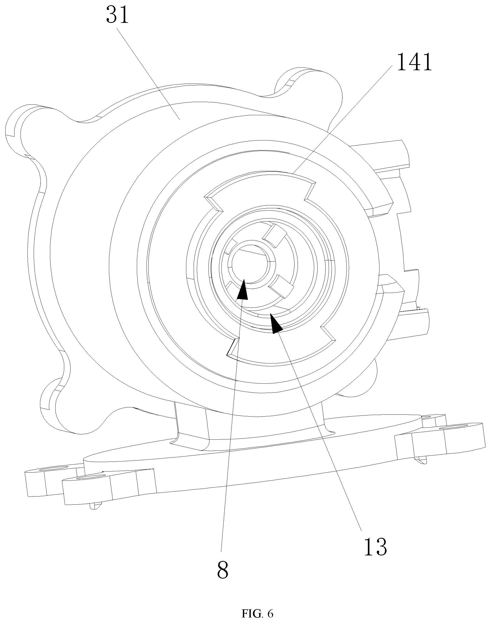 Patent US12326141 Figure 6 – High-pressure, high-flow inflatable movement