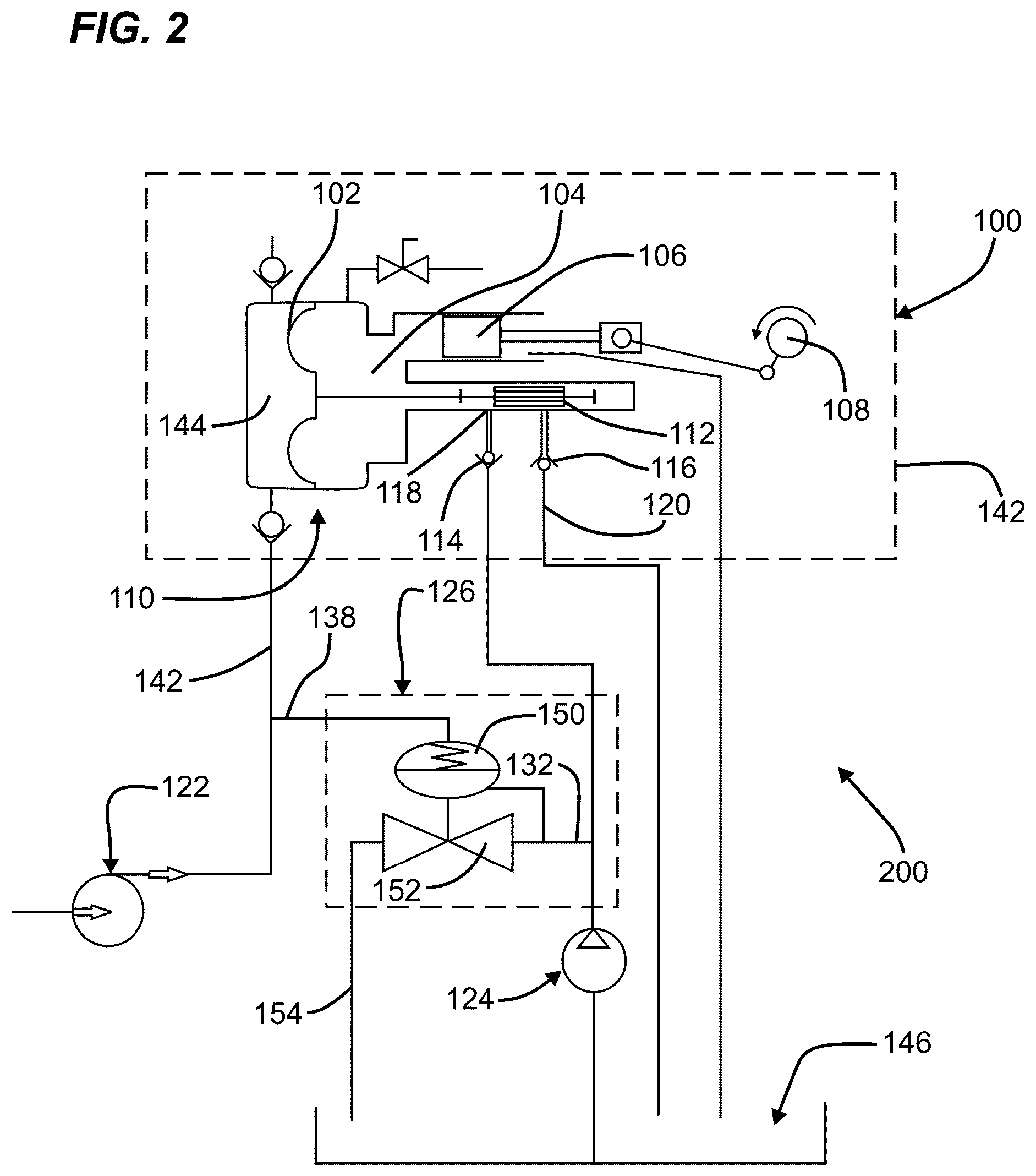 Patent US12326142 Figure 2 – Diaphragm position control system