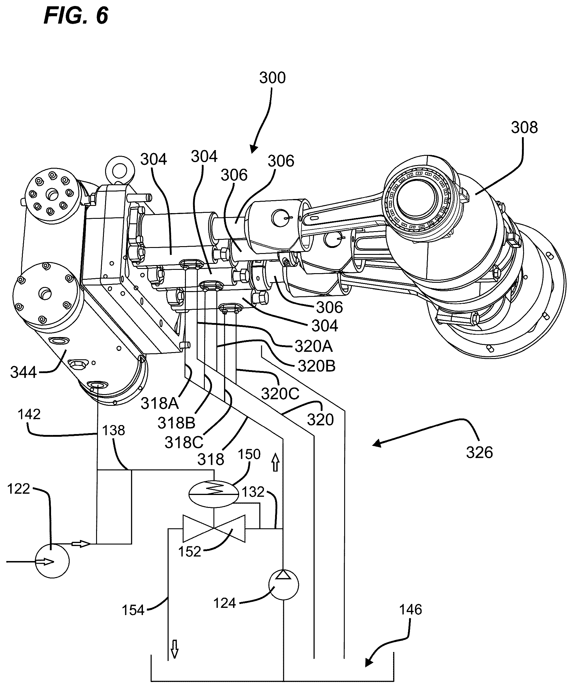 Patent US12326142 Figure 5 – Diaphragm position control system