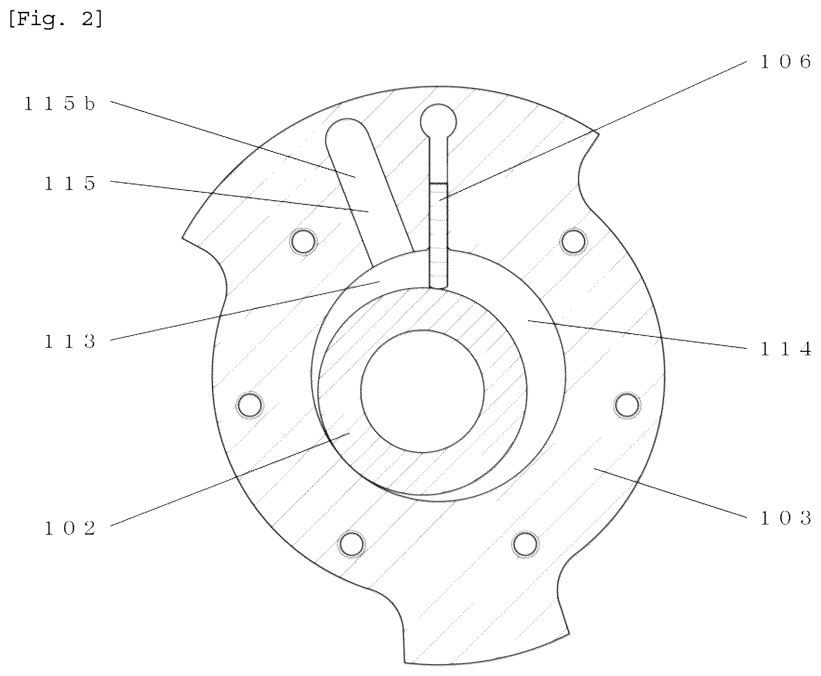 Patent US12326149 Figure 2 – Rotary compressor