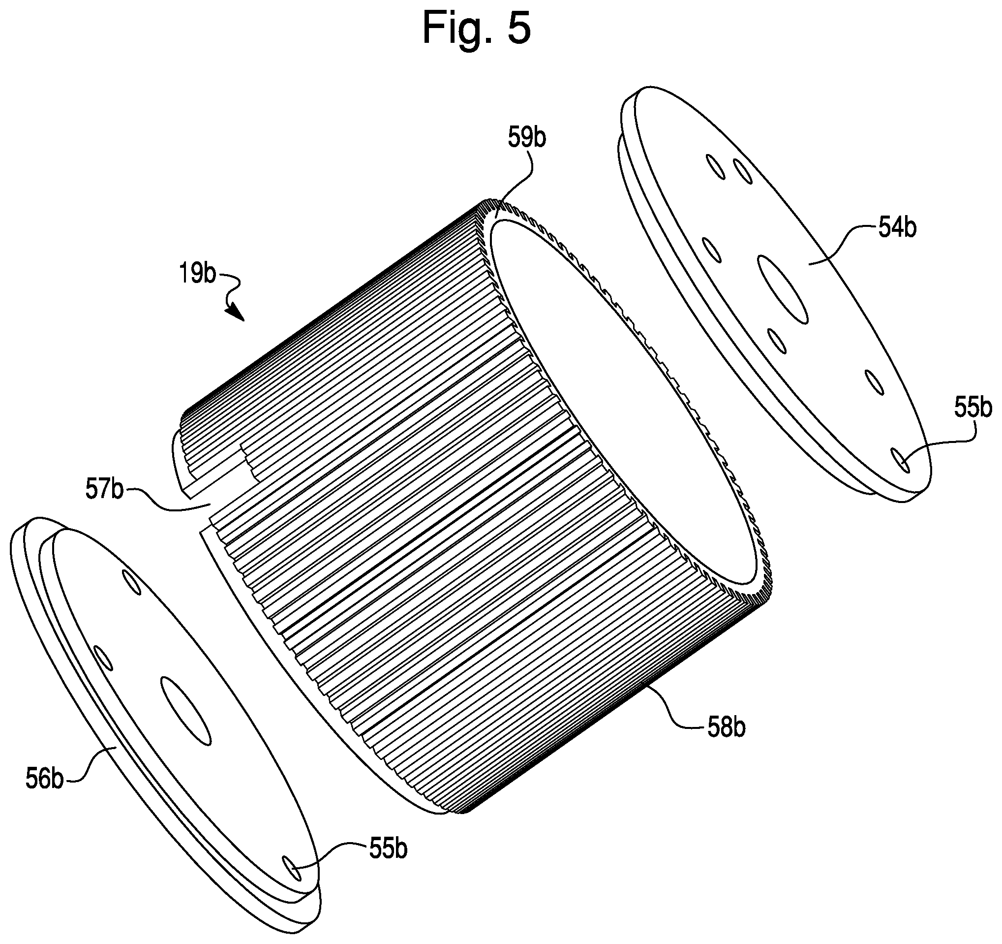 Patent US12326150 Figure 5 – Pump and pump assembly