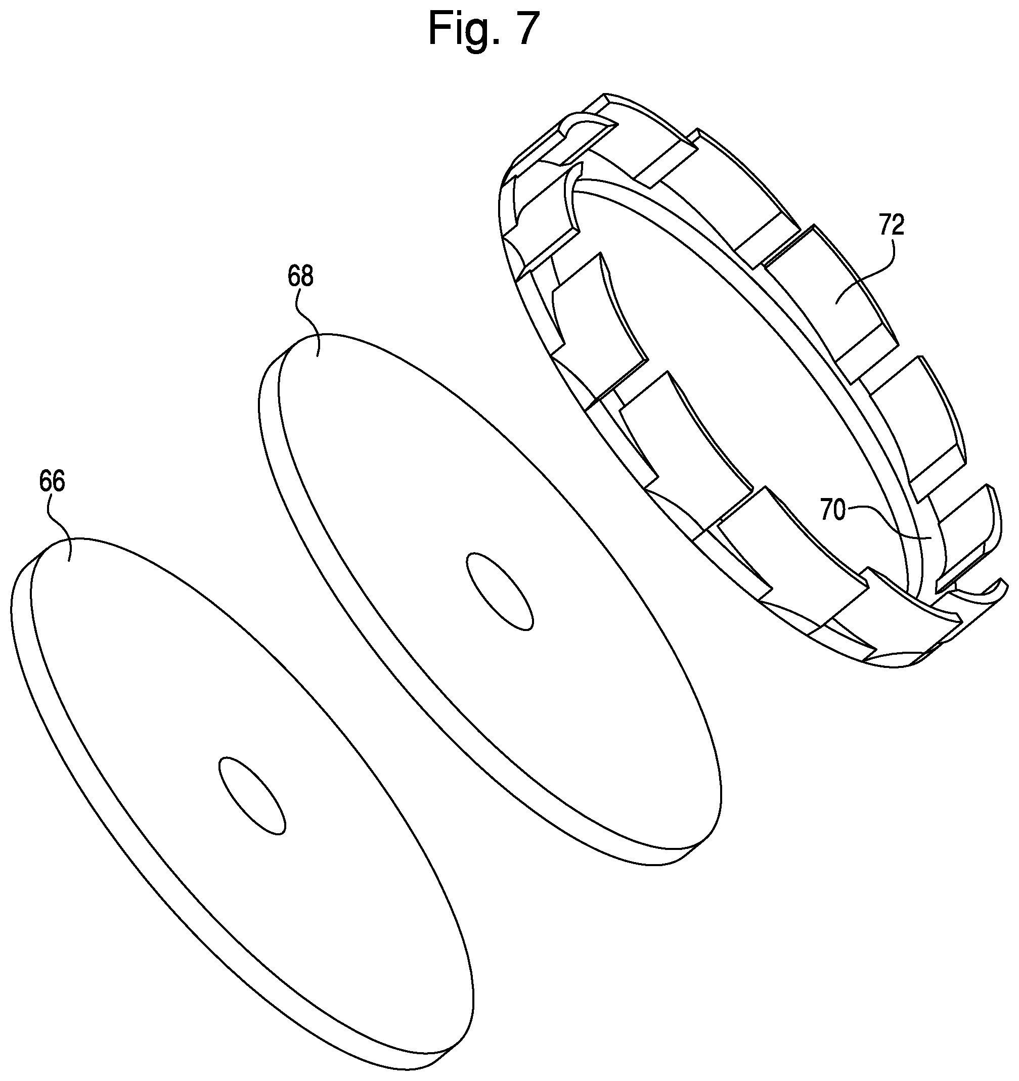 Patent US12326150 Figure 7 – Pump and pump assembly
