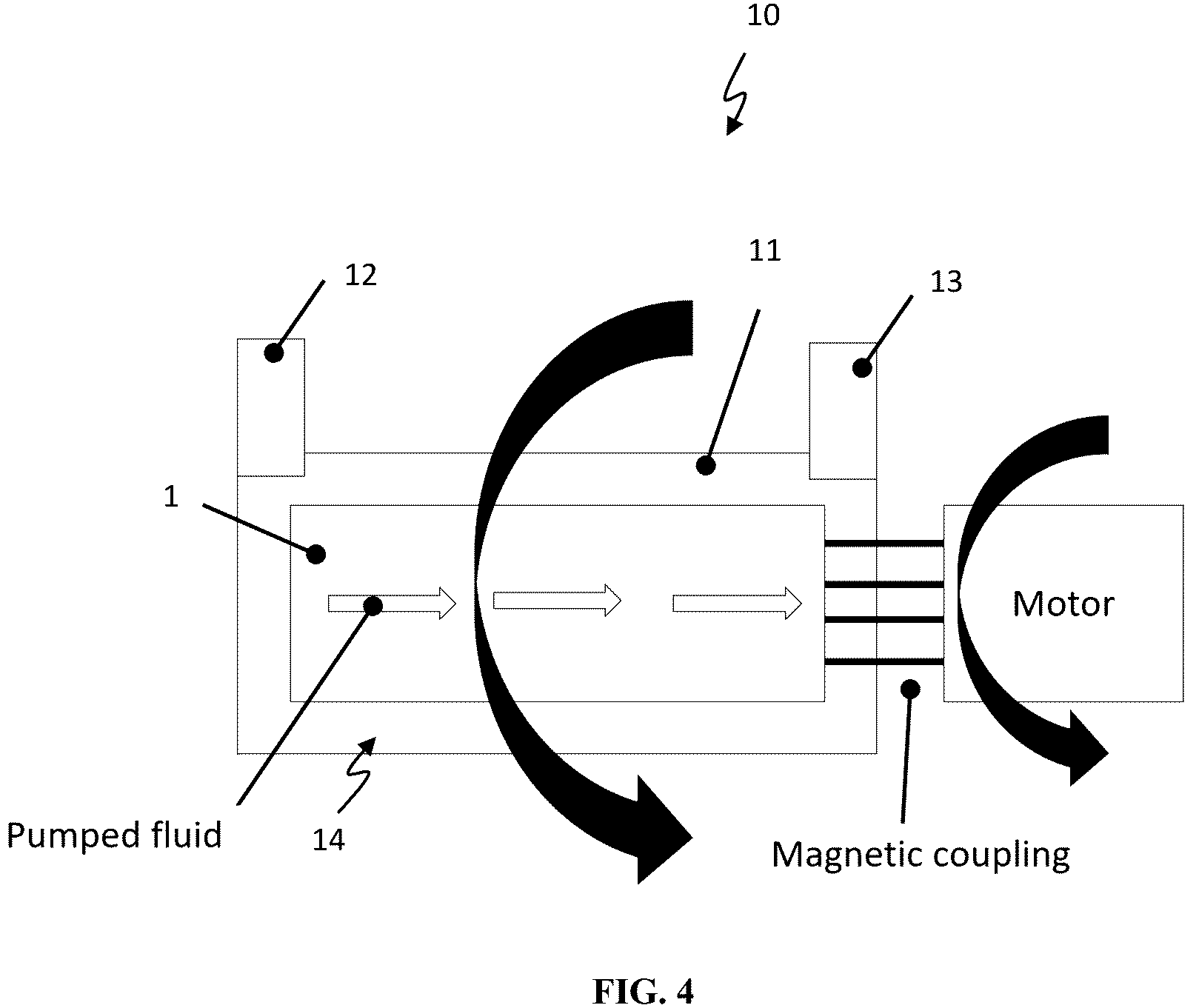 Patent US12326152 Figure 4 – Unibody axial pump