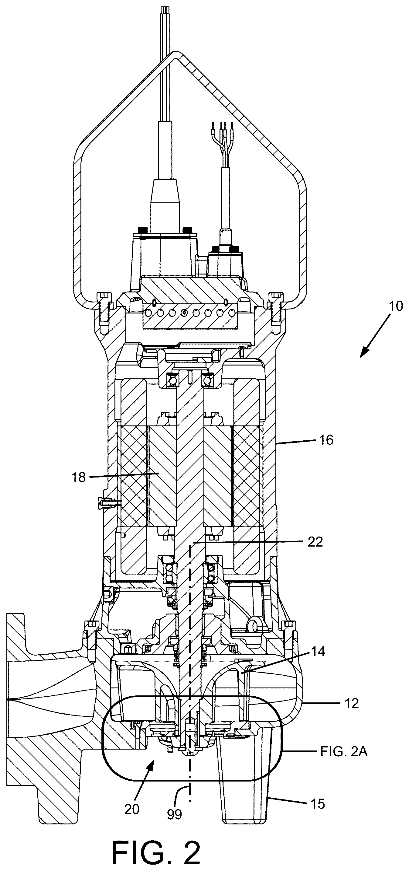 Patent US12326153 Figure 3 – Self cleaning cutter, cutting assembly, and pump