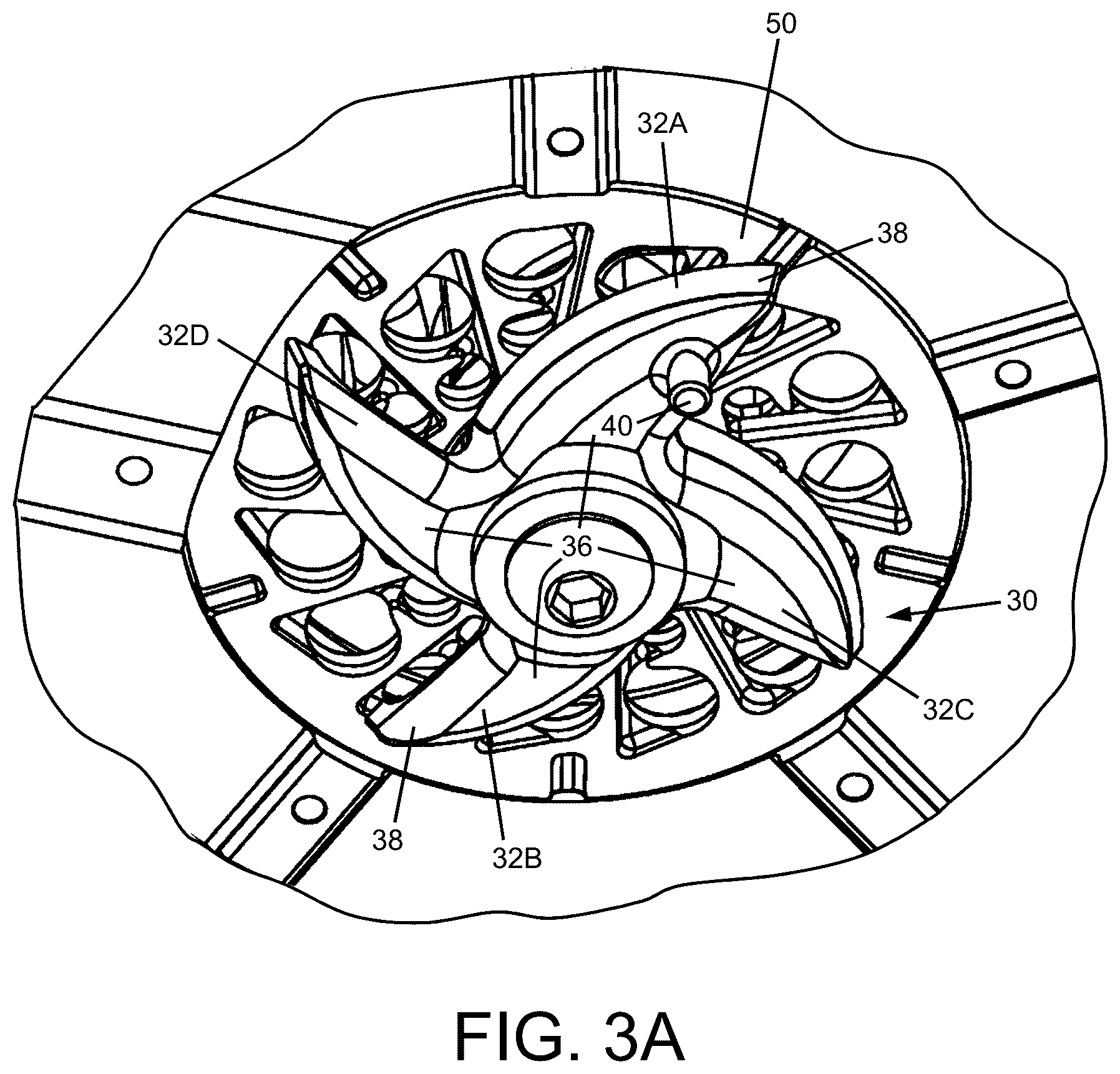 Patent US12326153 Figure 5 – Self cleaning cutter, cutting assembly, and pump