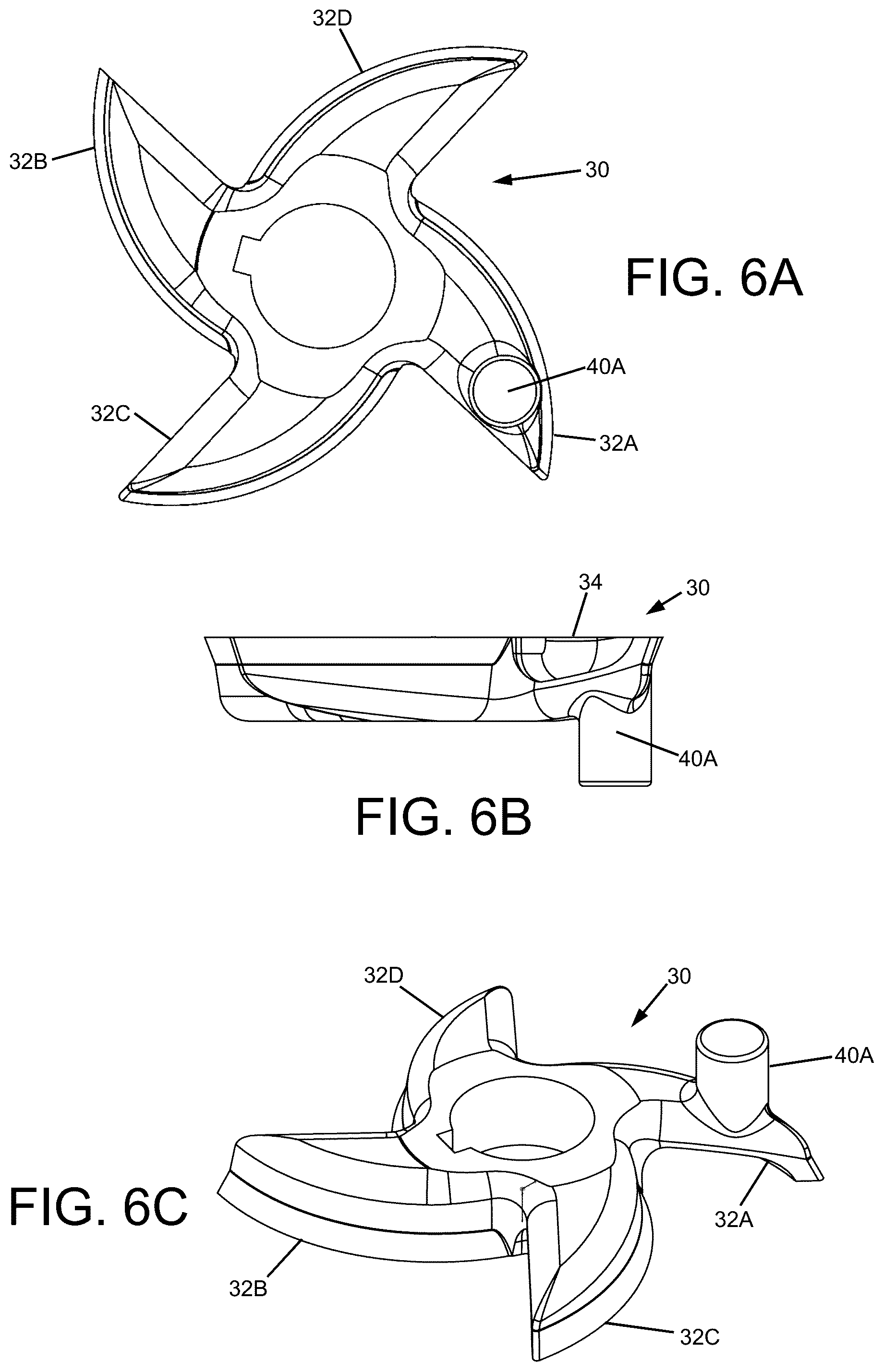 Patent US12326153 Figure 8 – Self cleaning cutter, cutting assembly, and pump