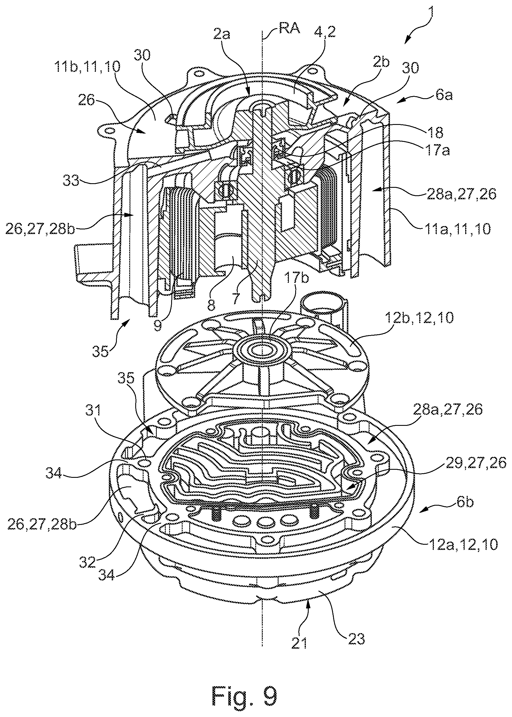 Patent US12326156 Figure 5 – Fluid pump