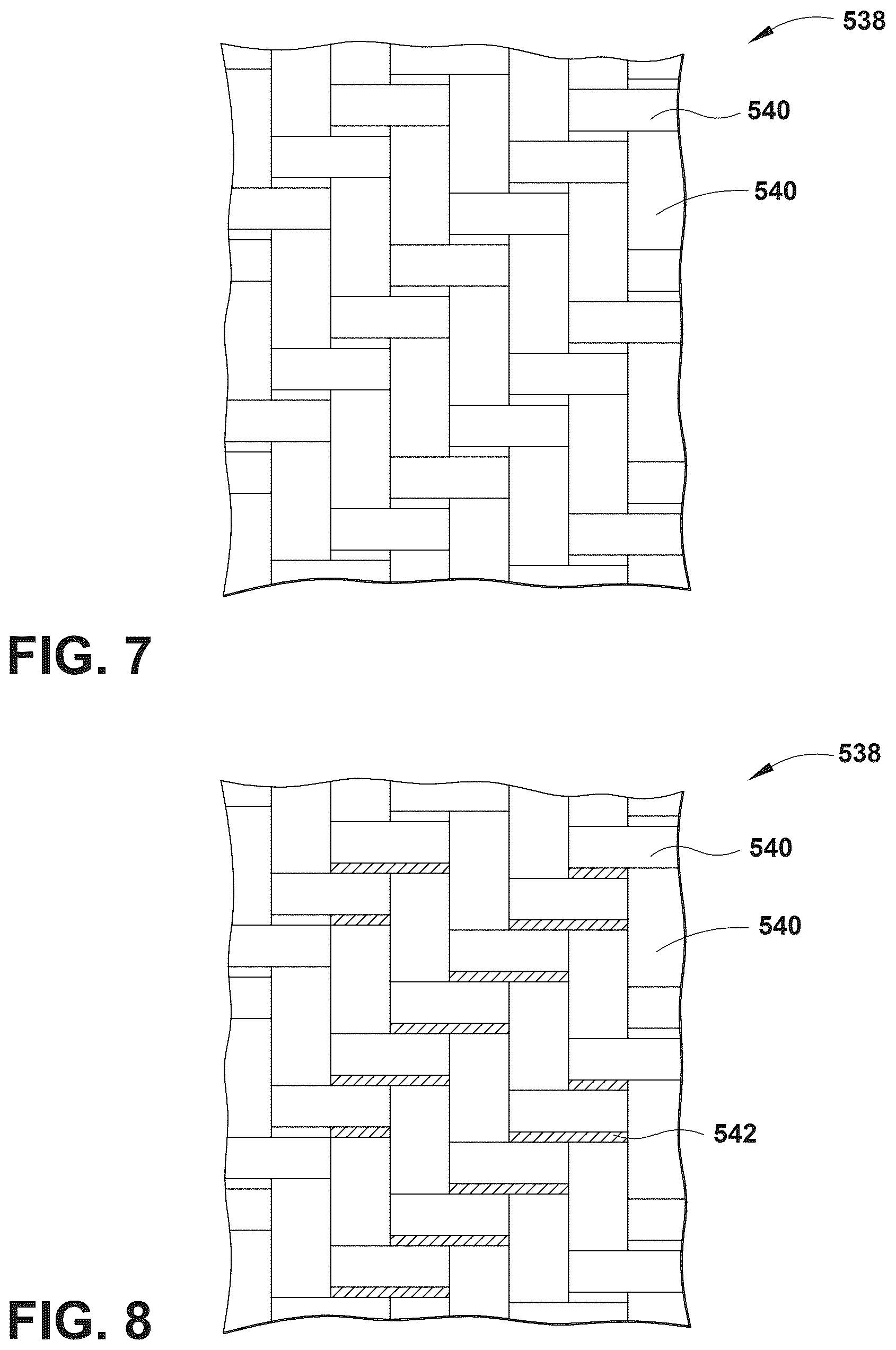 Patent US12326157 Figure 7 – Turbine engine with composite airfoils