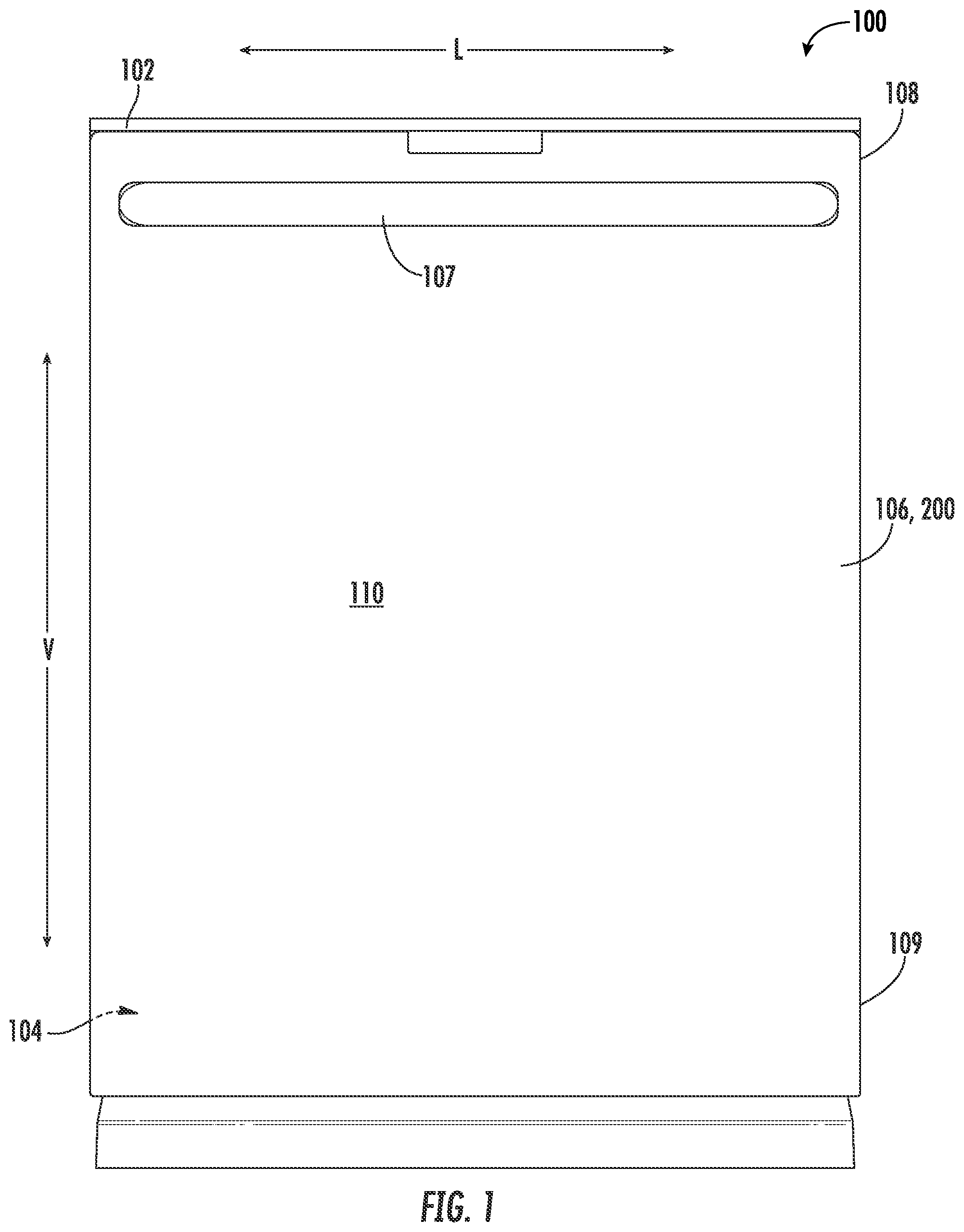Patent US12326158 Figure 1 – Blower unit for an appliance