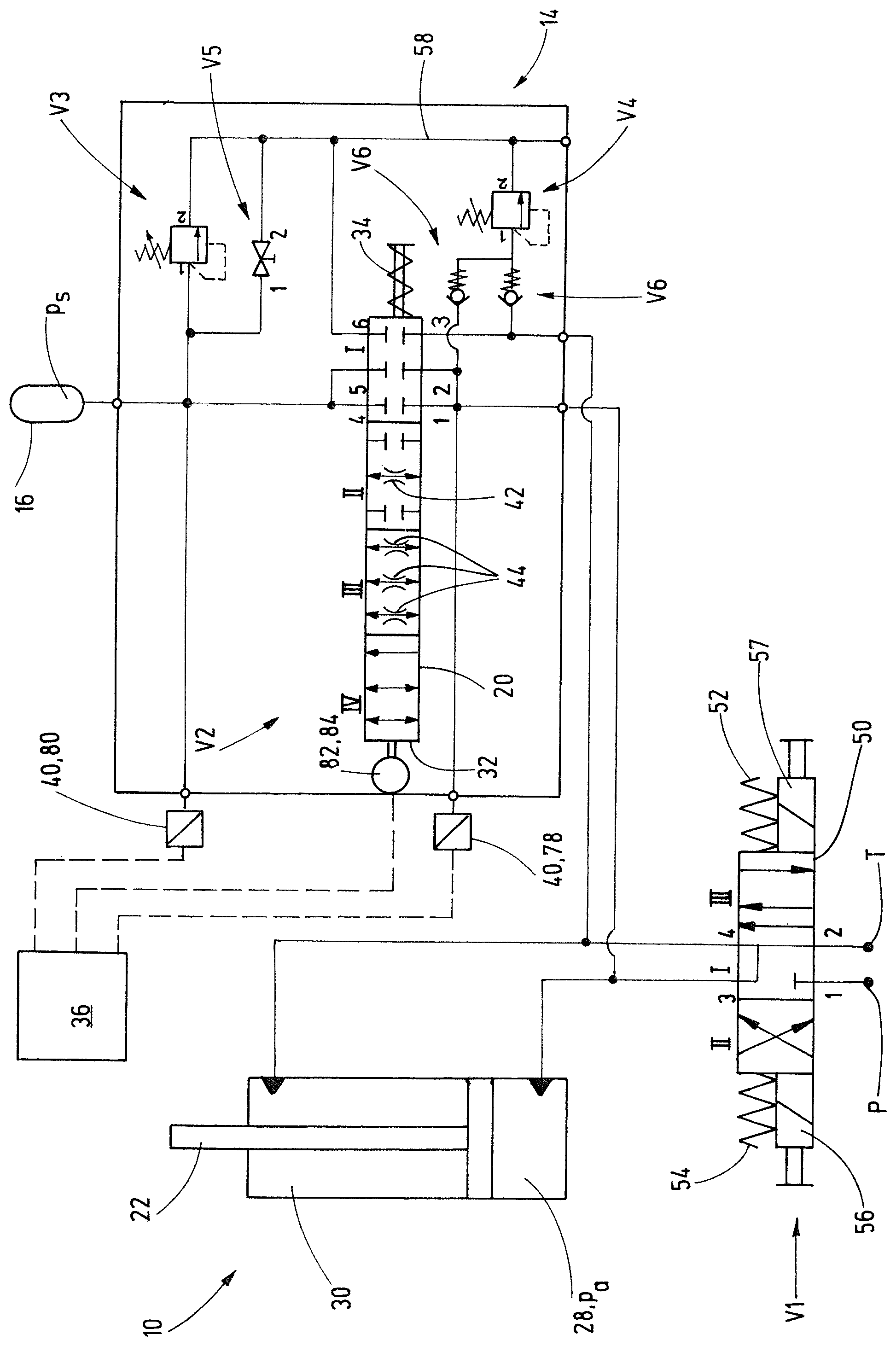 Patent US12326159 Figure 1 – Actuating apparatus for at least one fluidically drivable load