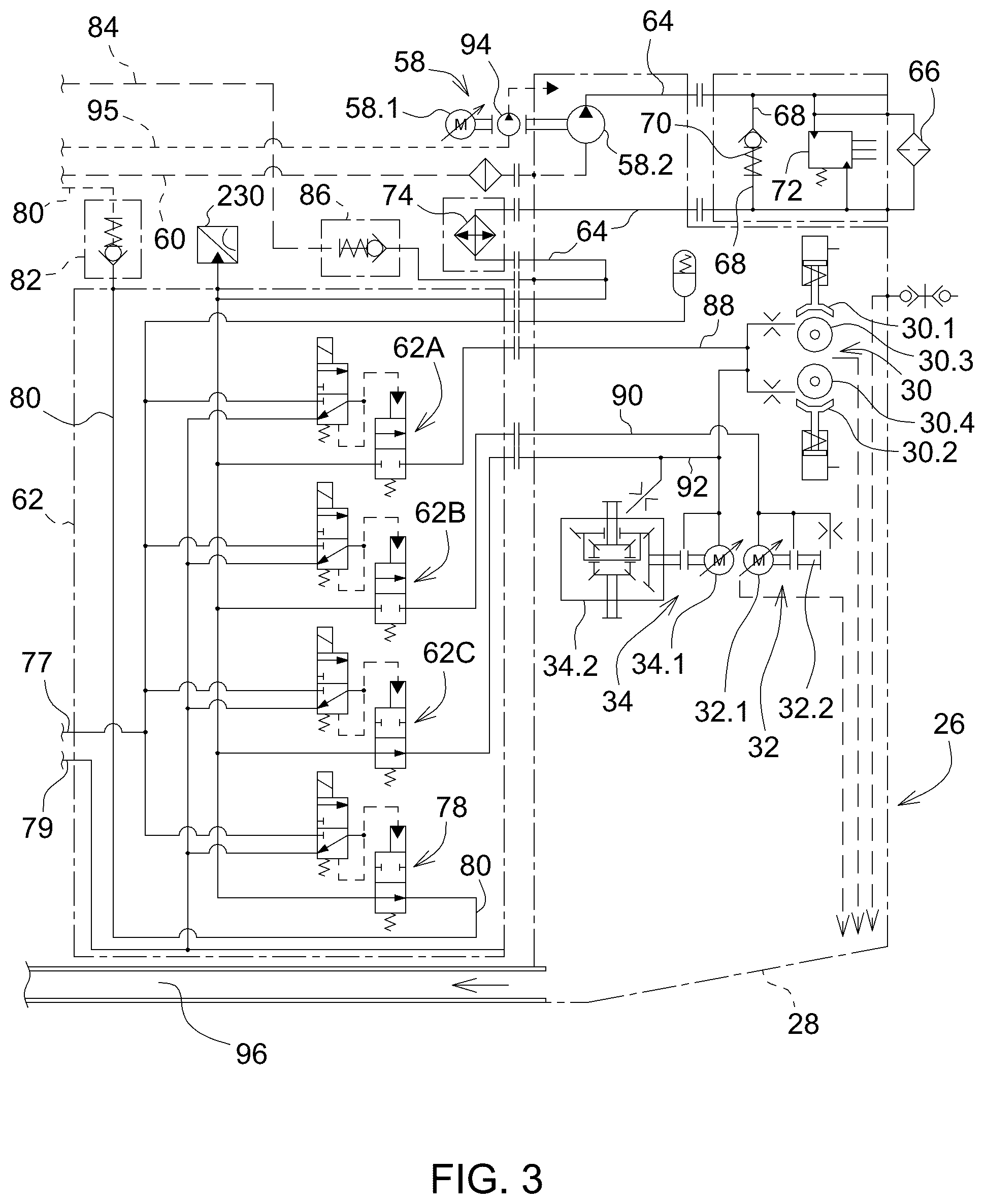 Patent US12326161 Figure 4 – Warm-up oil management strategy