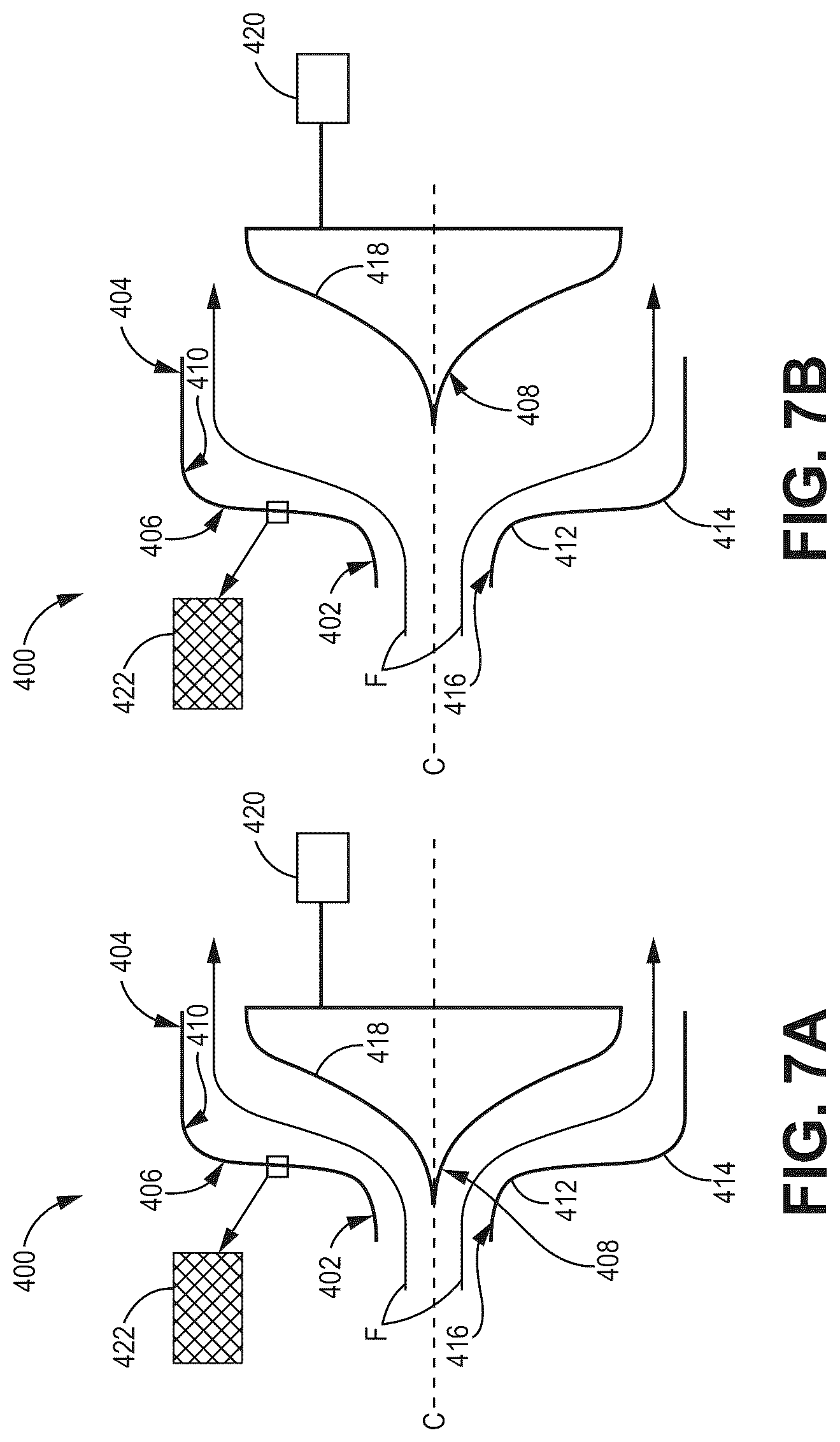 Patent US12326162 Figure 7 – Integrated radial diffuser with movable diffuser hub