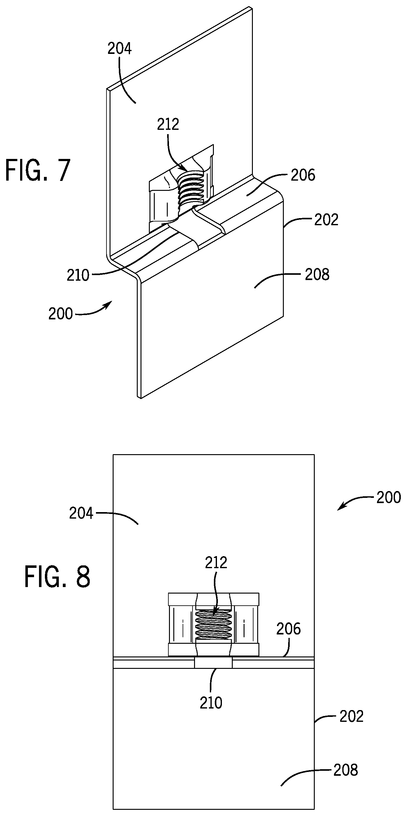 Patent US12326164 Figure 4 – Systems and methods for a hanger for supporting a threaded object