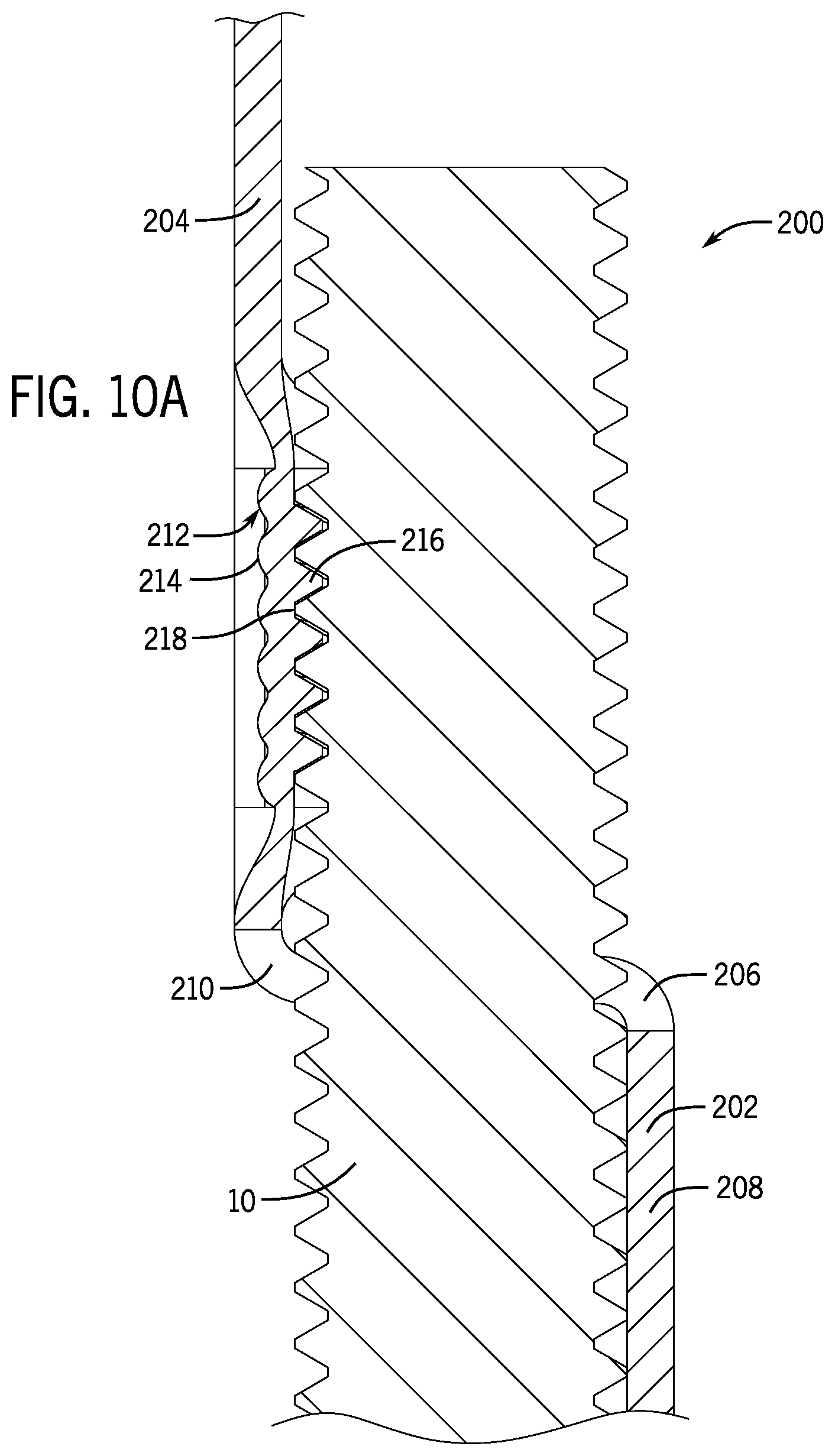 Patent US12326164 Figure 7 – Systems and methods for a hanger for supporting a threaded object