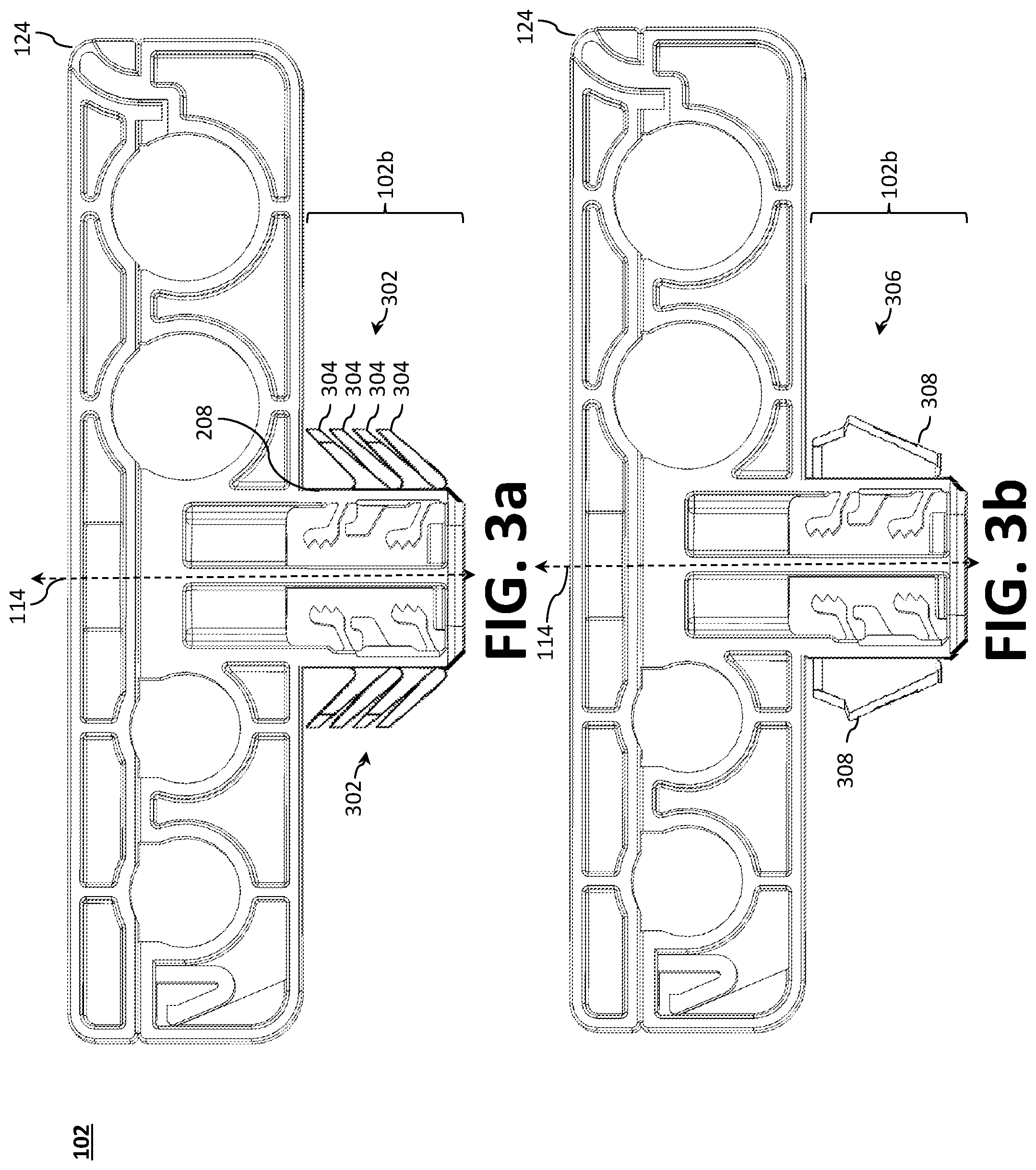 Patent US12326166 Figure 9 – Combination stud and panel fastener