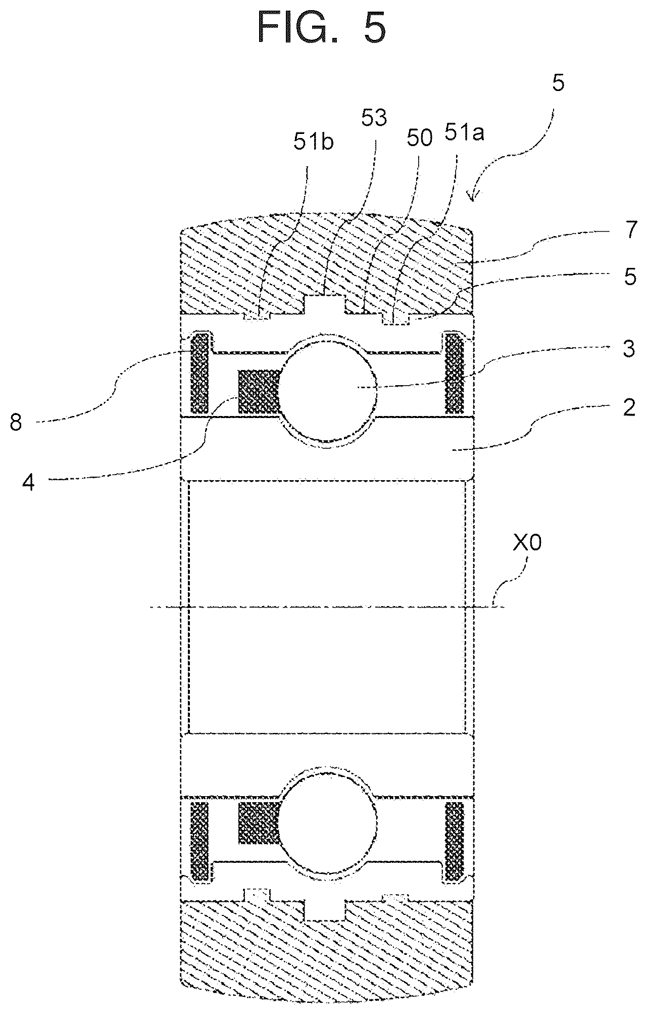 Patent US12326169 Figure 5 – Guide roller for vehicle sliding door