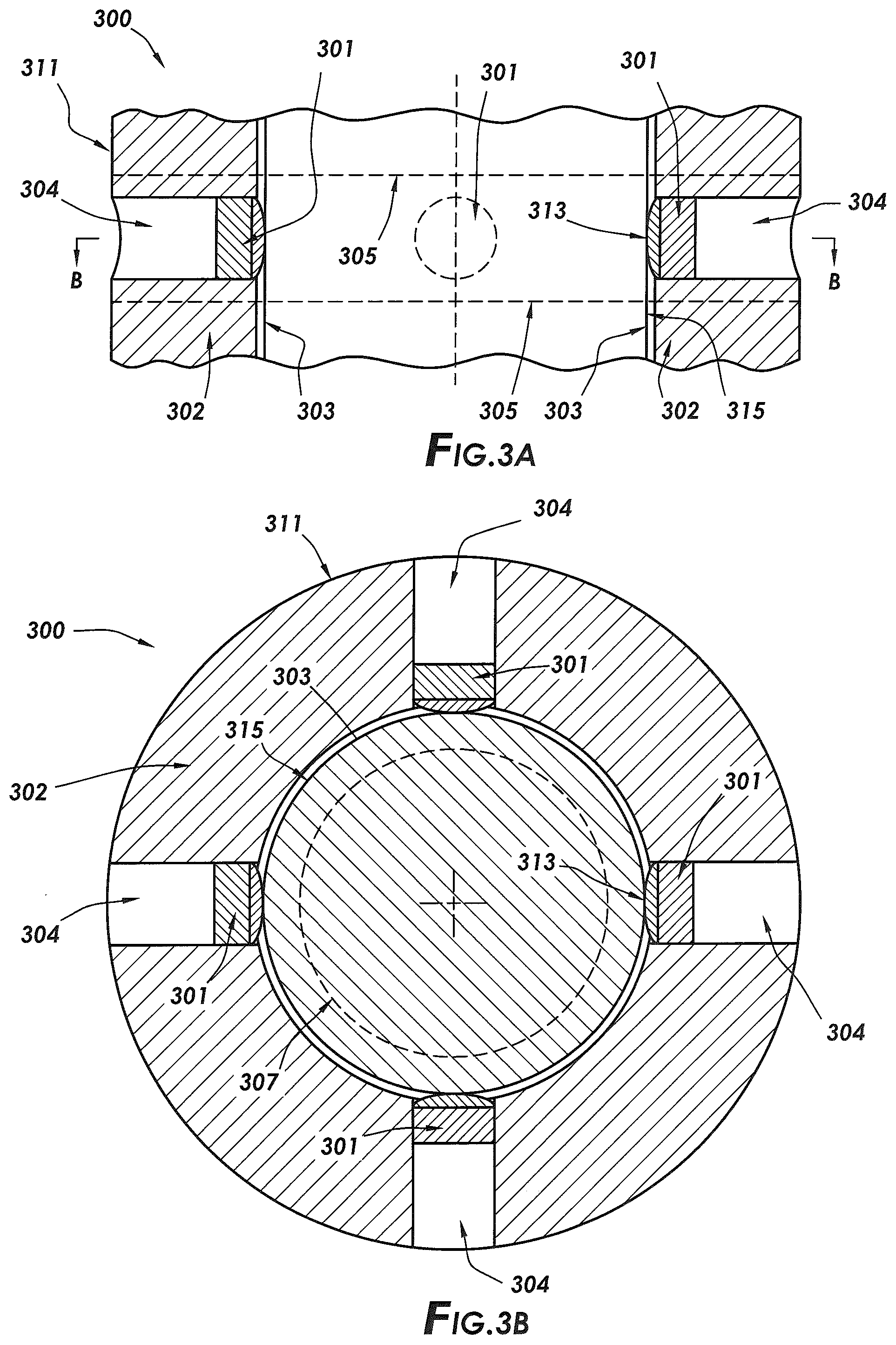 Patent US12326170 Figure 3 – Polycrystalline diamond radial bearing