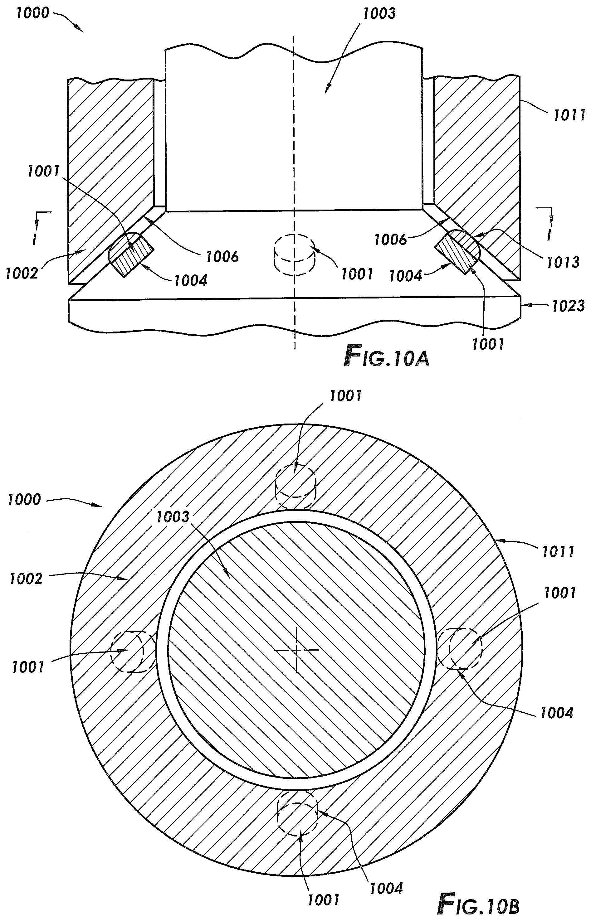 Patent US12326170 Figure 10 – Polycrystalline diamond radial bearing