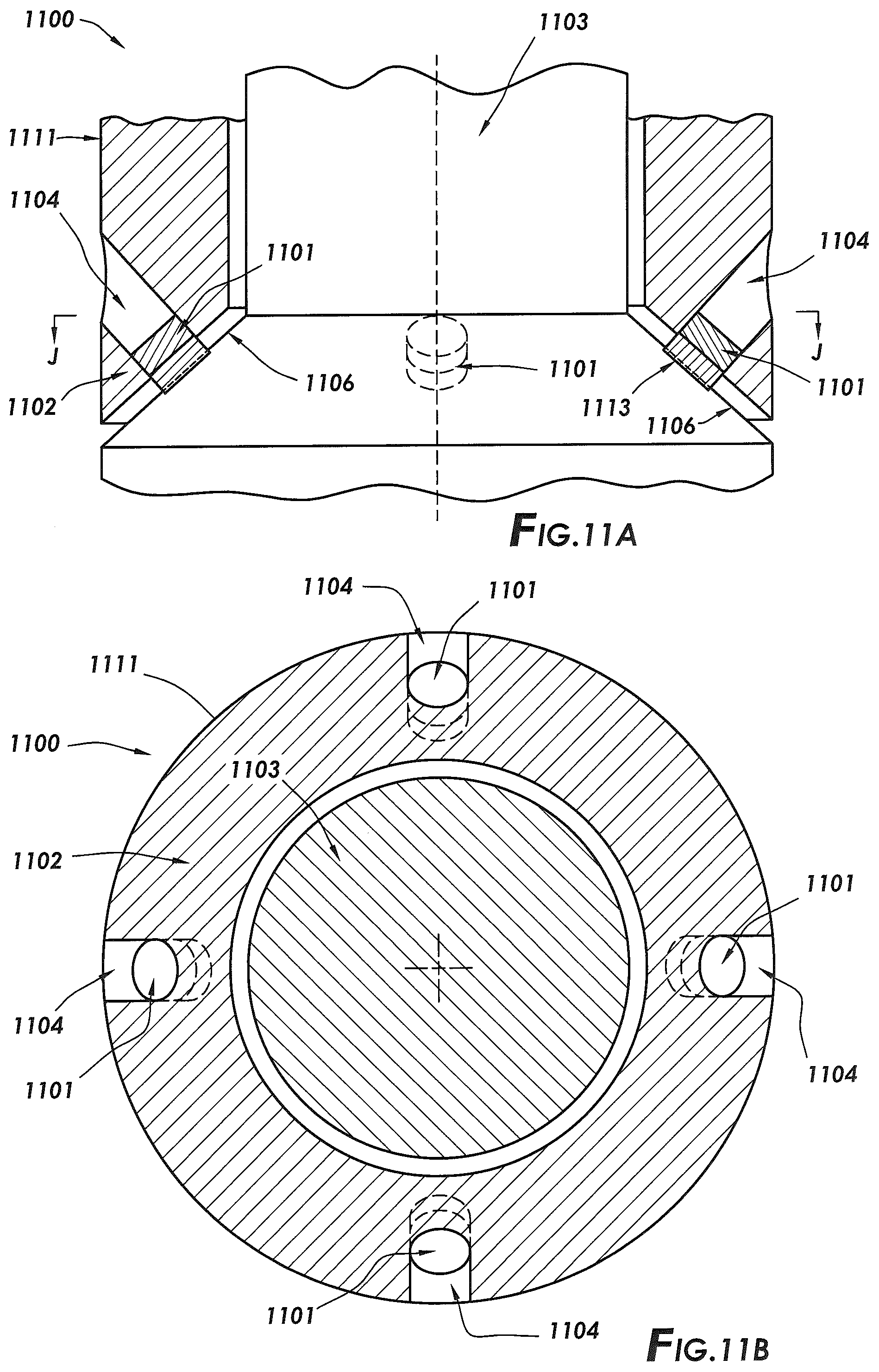 Patent US12326170 Figure 11 – Polycrystalline diamond radial bearing