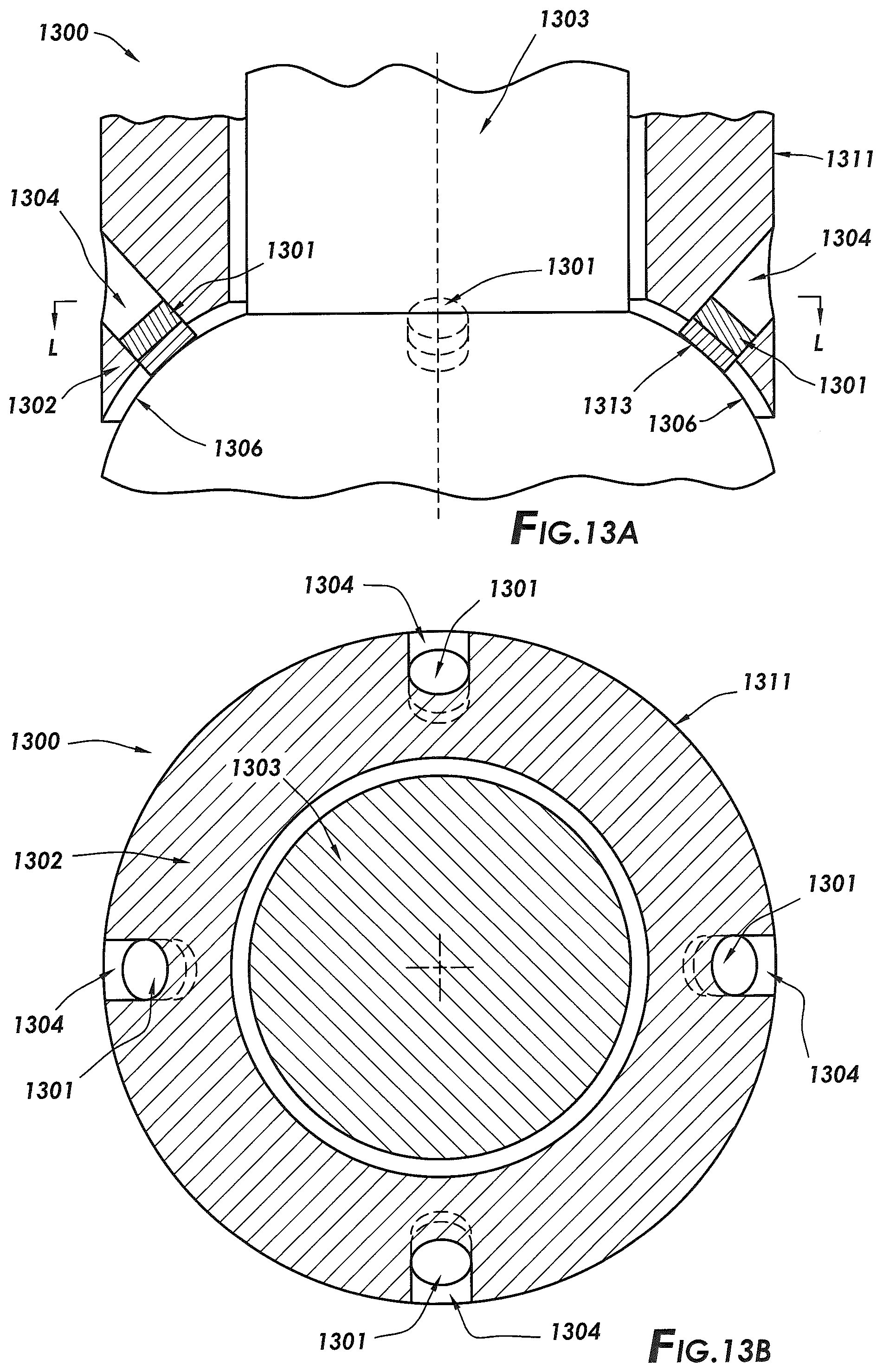 Patent US12326170 Figure 13 – Polycrystalline diamond radial bearing