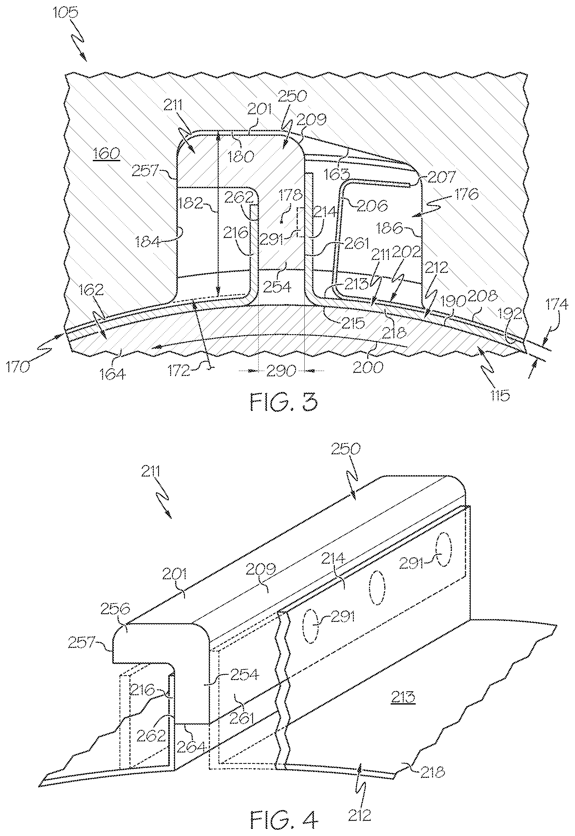 Patent US12326171 Figure 3 – Journal foil bearing system with top foil insert member