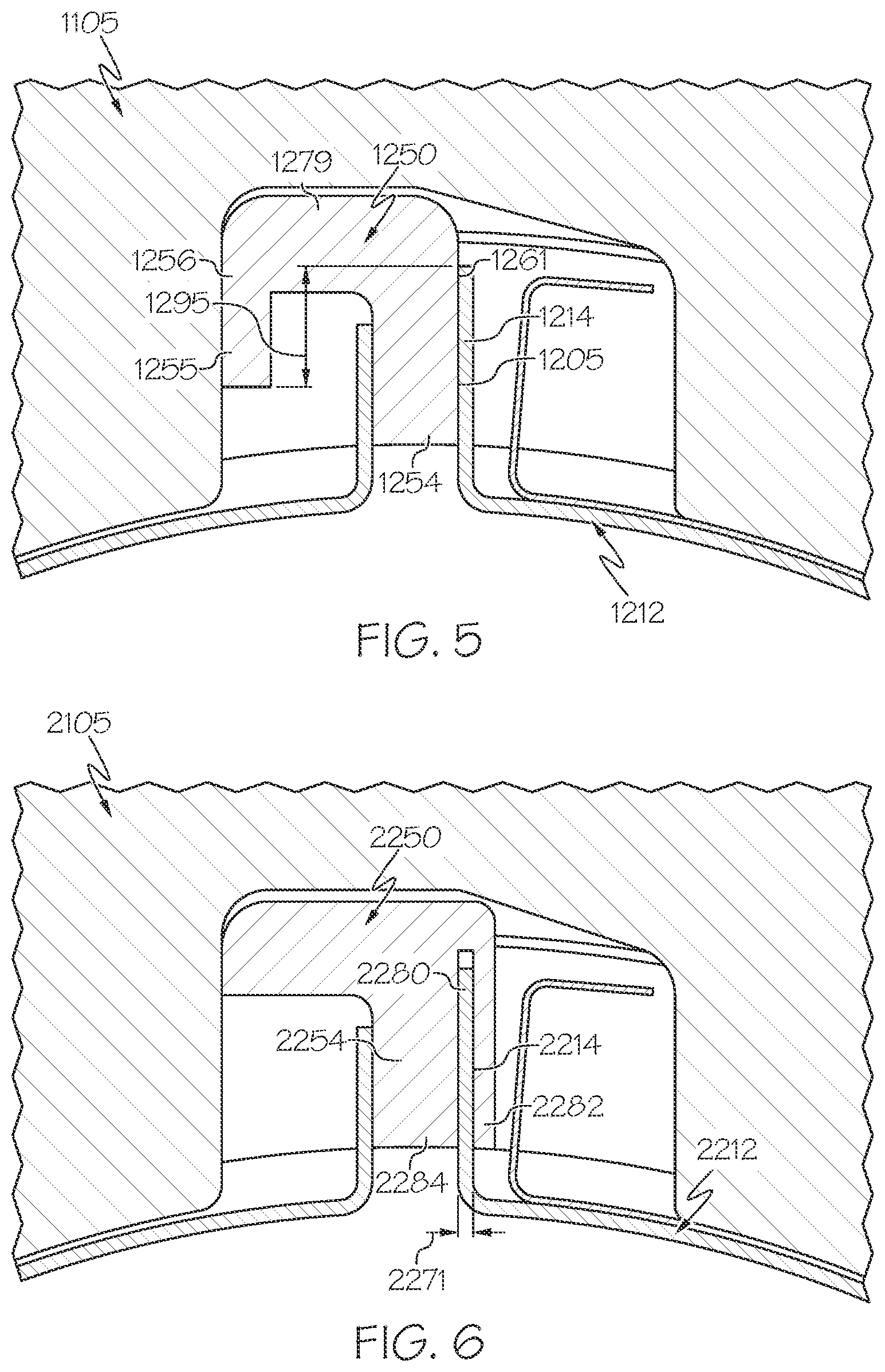 Patent US12326171 Figure 4 – Journal foil bearing system with top foil insert member