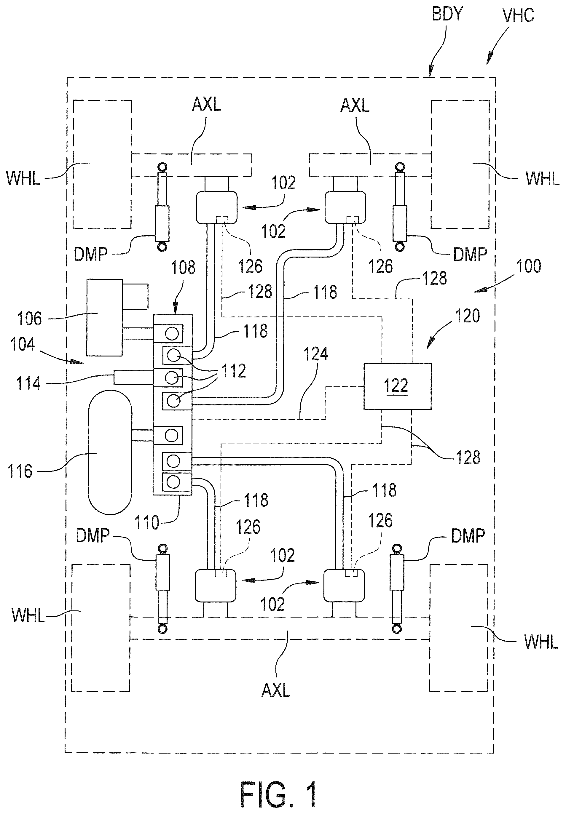 Patent US12326179 Figure 1 – End member assemblies and gas spring assemblies including same