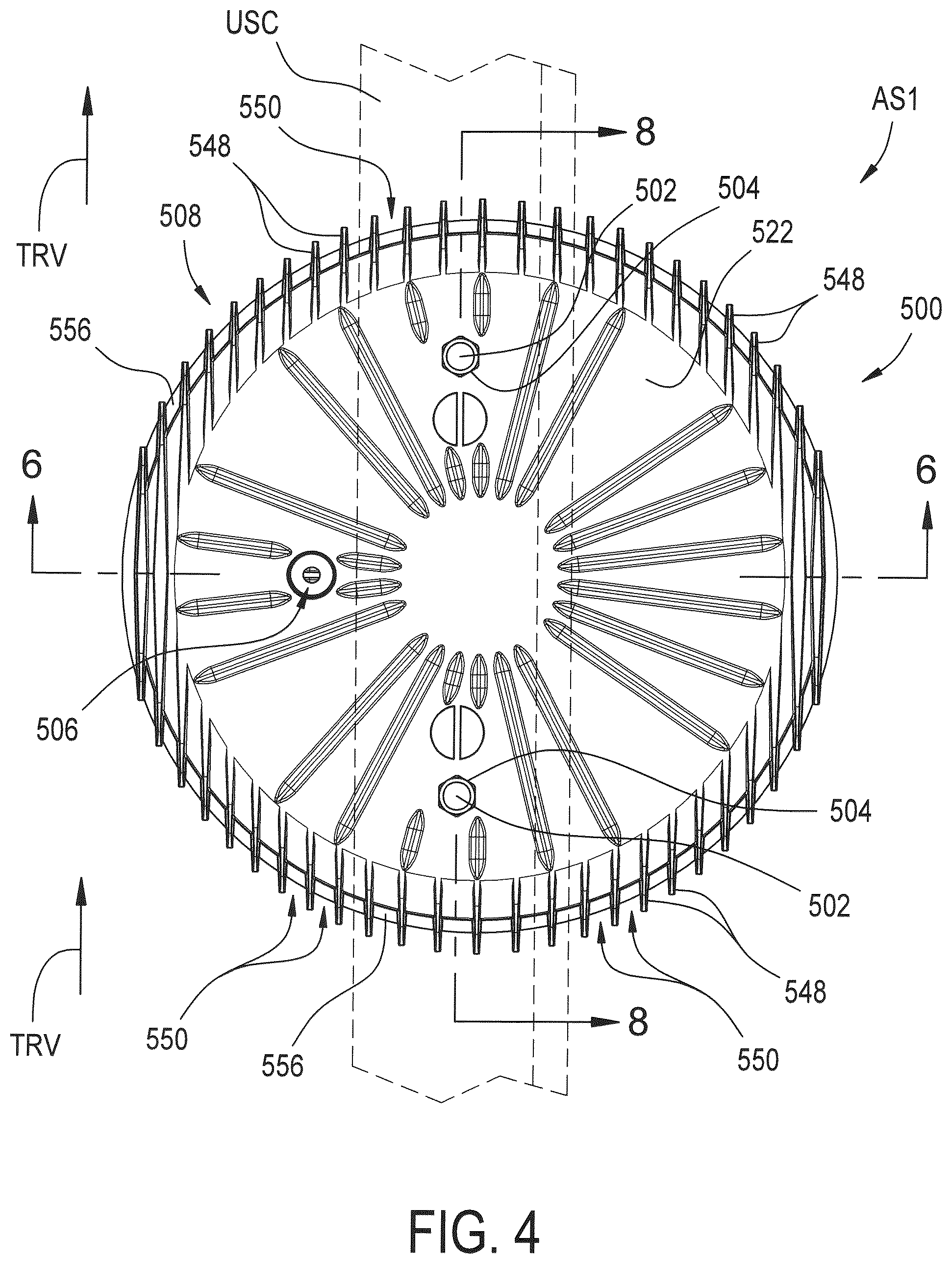 Patent US12326179 Figure 4 – End member assemblies and gas spring assemblies including same