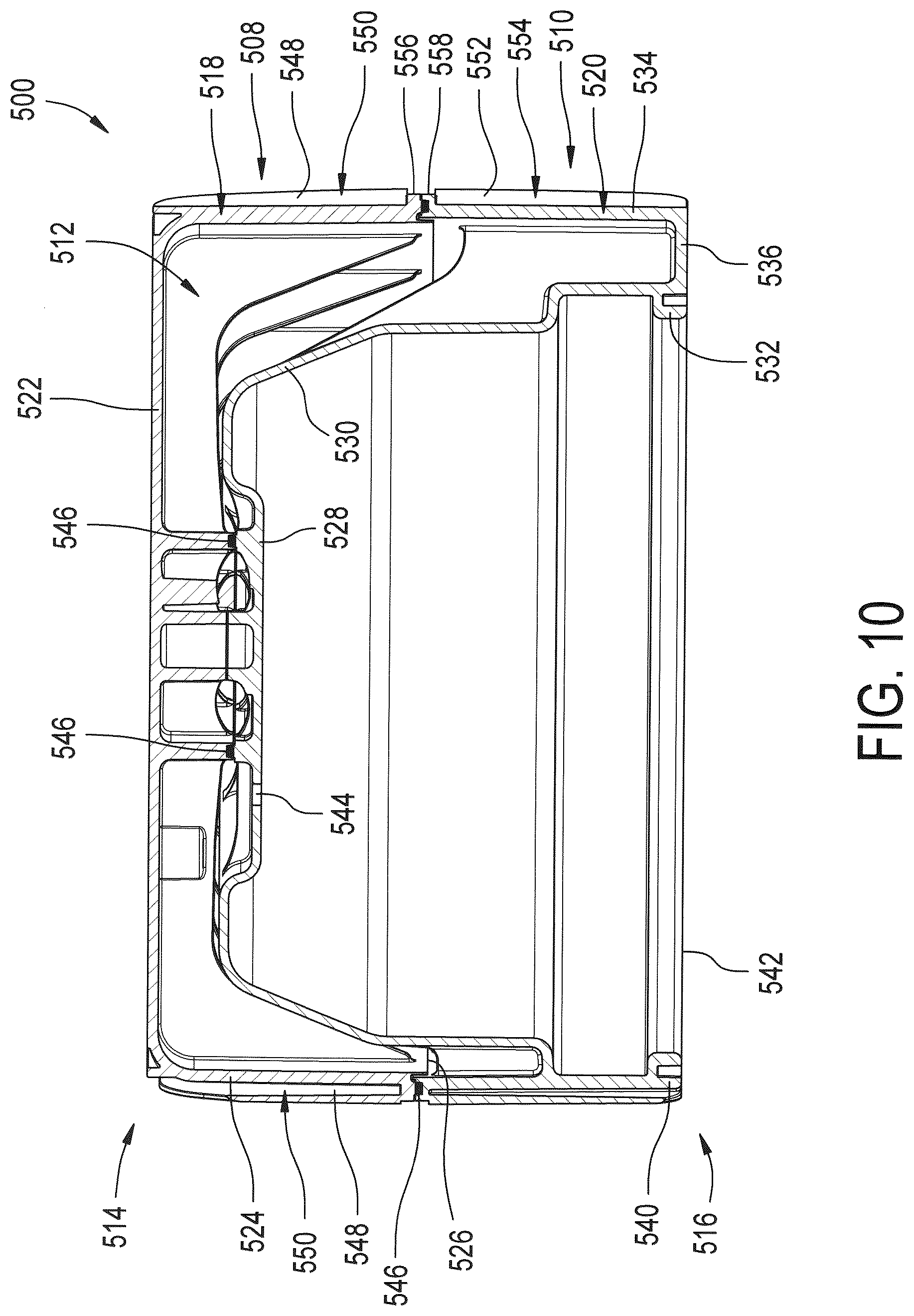 Patent US12326179 Figure 10 – End member assemblies and gas spring assemblies including same