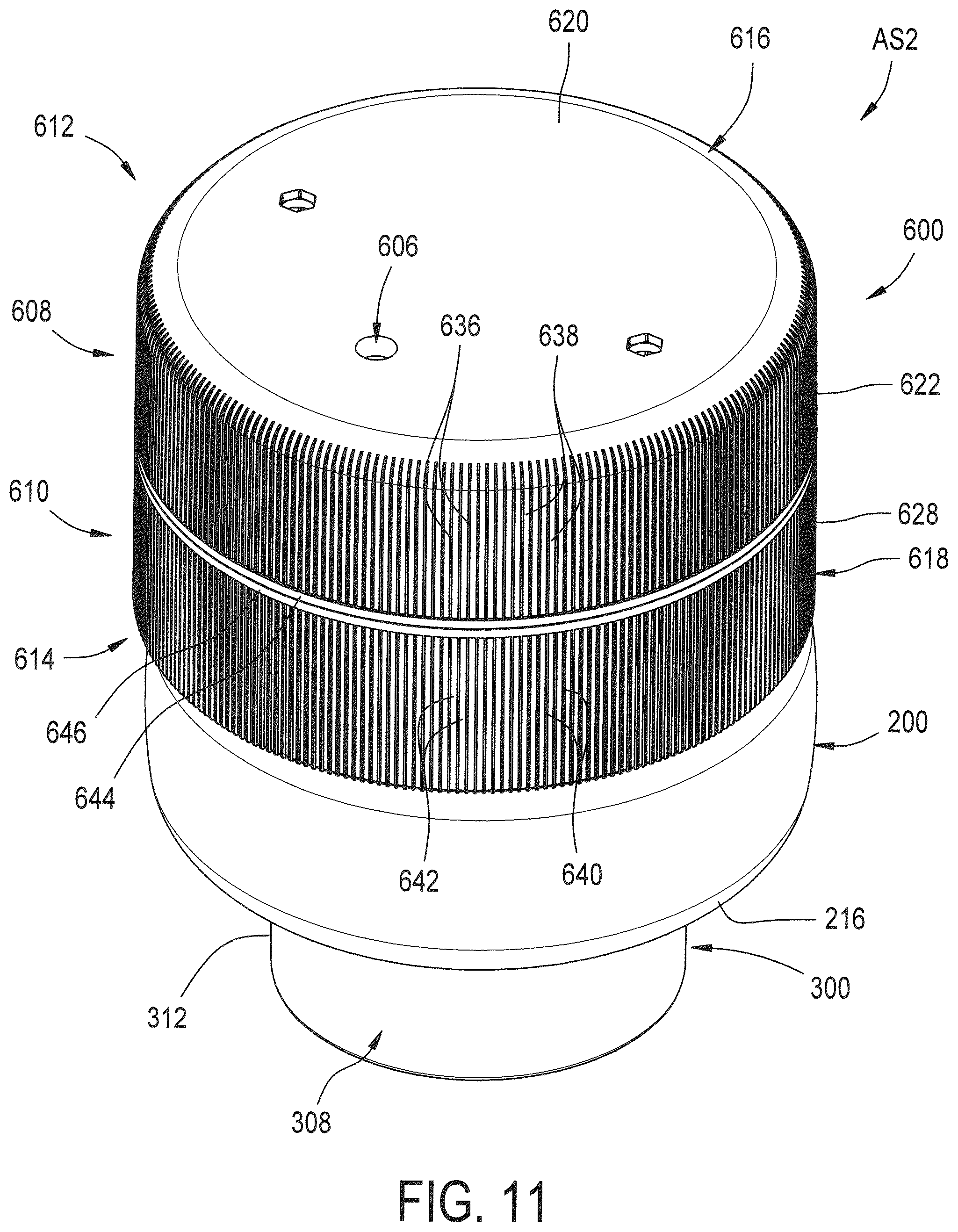 Patent US12326179 Figure 11 – End member assemblies and gas spring assemblies including same