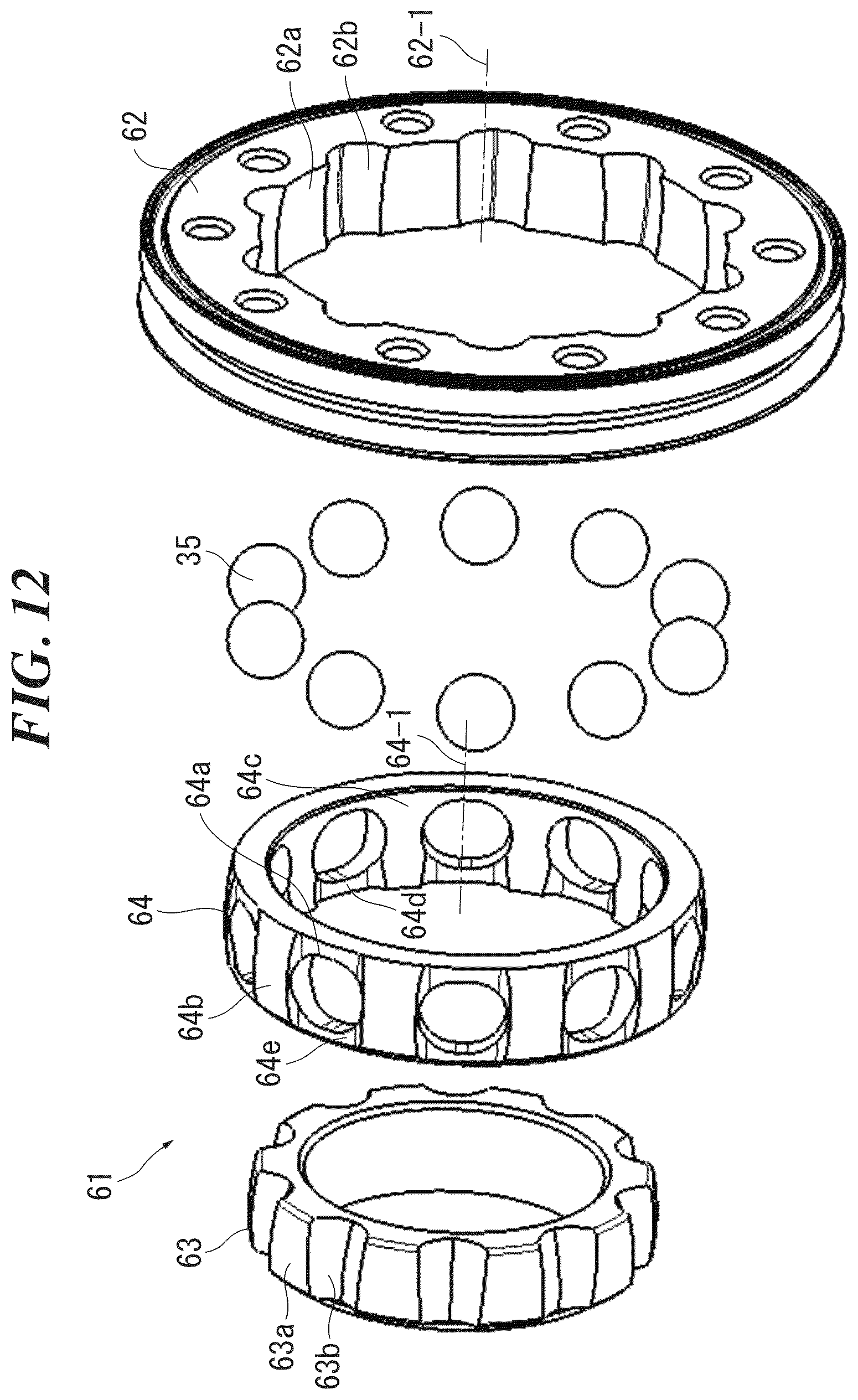 Patent US12326180 Figure 12 – Speed reducing or increasing apparatus