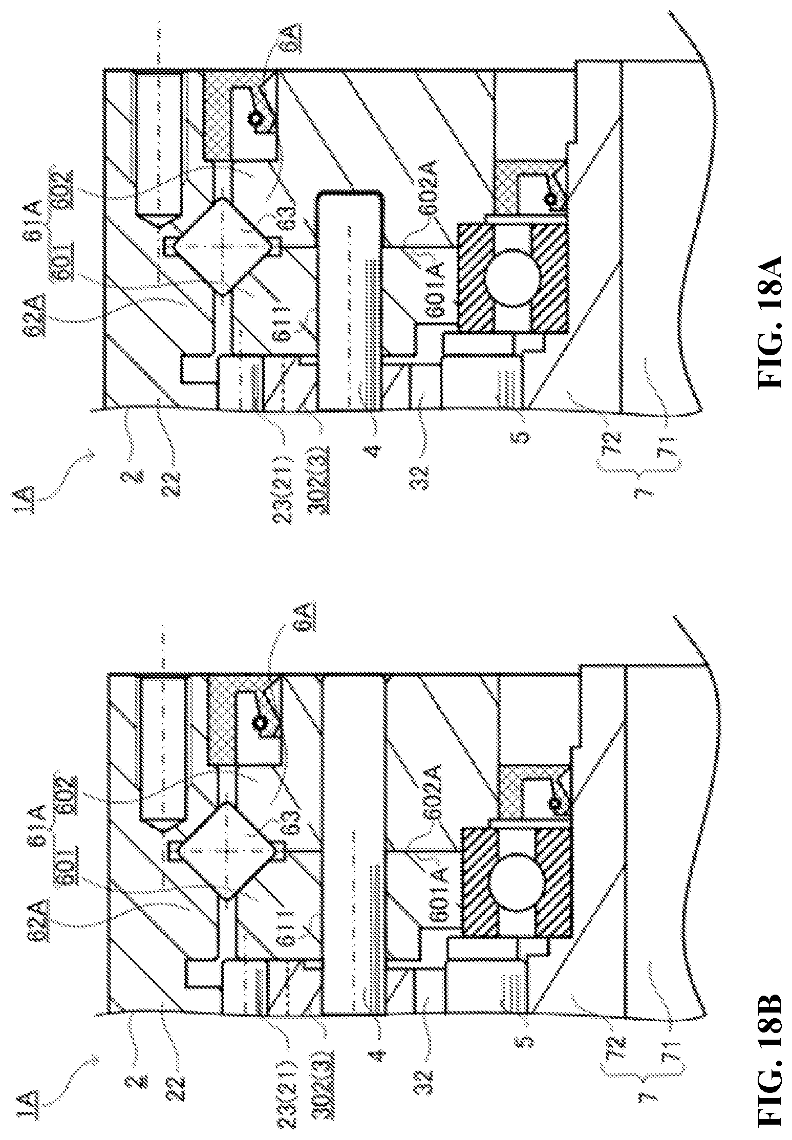 Patent US12326181 Figure 18 – Internal-meshing planetary gear device