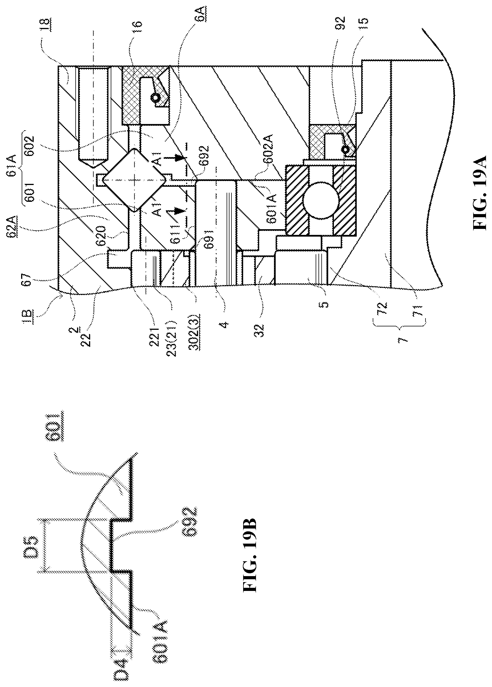 Patent US12326181 Figure 19 – Internal-meshing planetary gear device