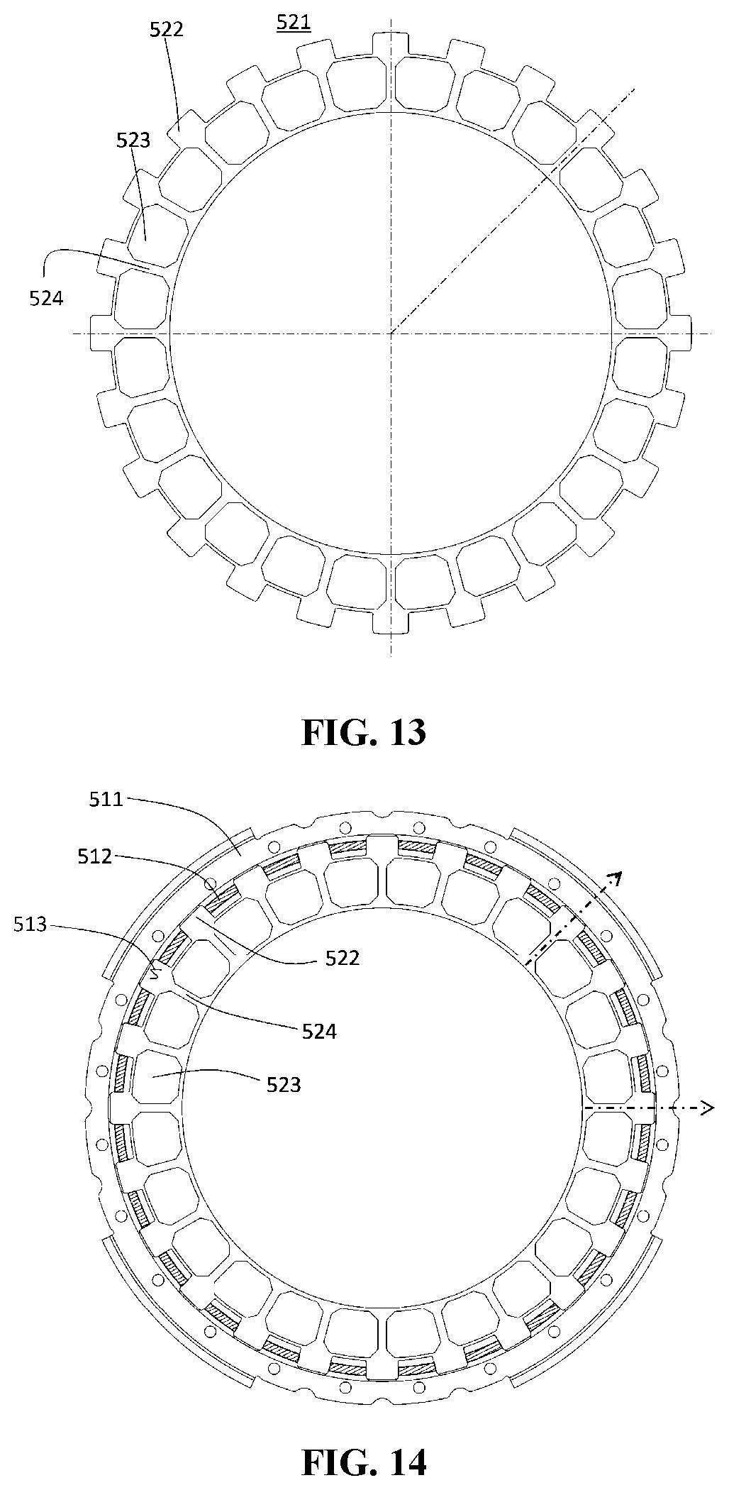 Patent US12326183 Figure 7 – Lock-up clutch having radial cooling channel and torque converter using the same