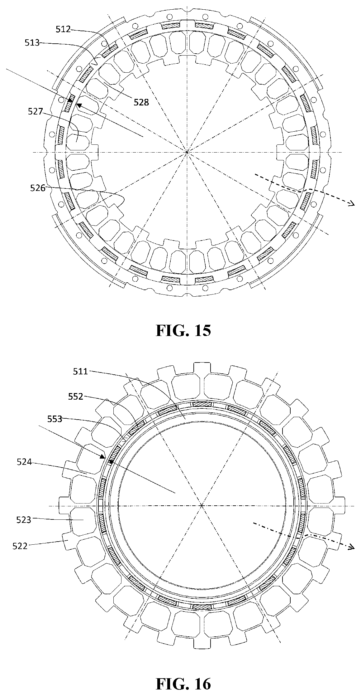 Patent US12326183 Figure 8 – Lock-up clutch having radial cooling channel and torque converter using the same