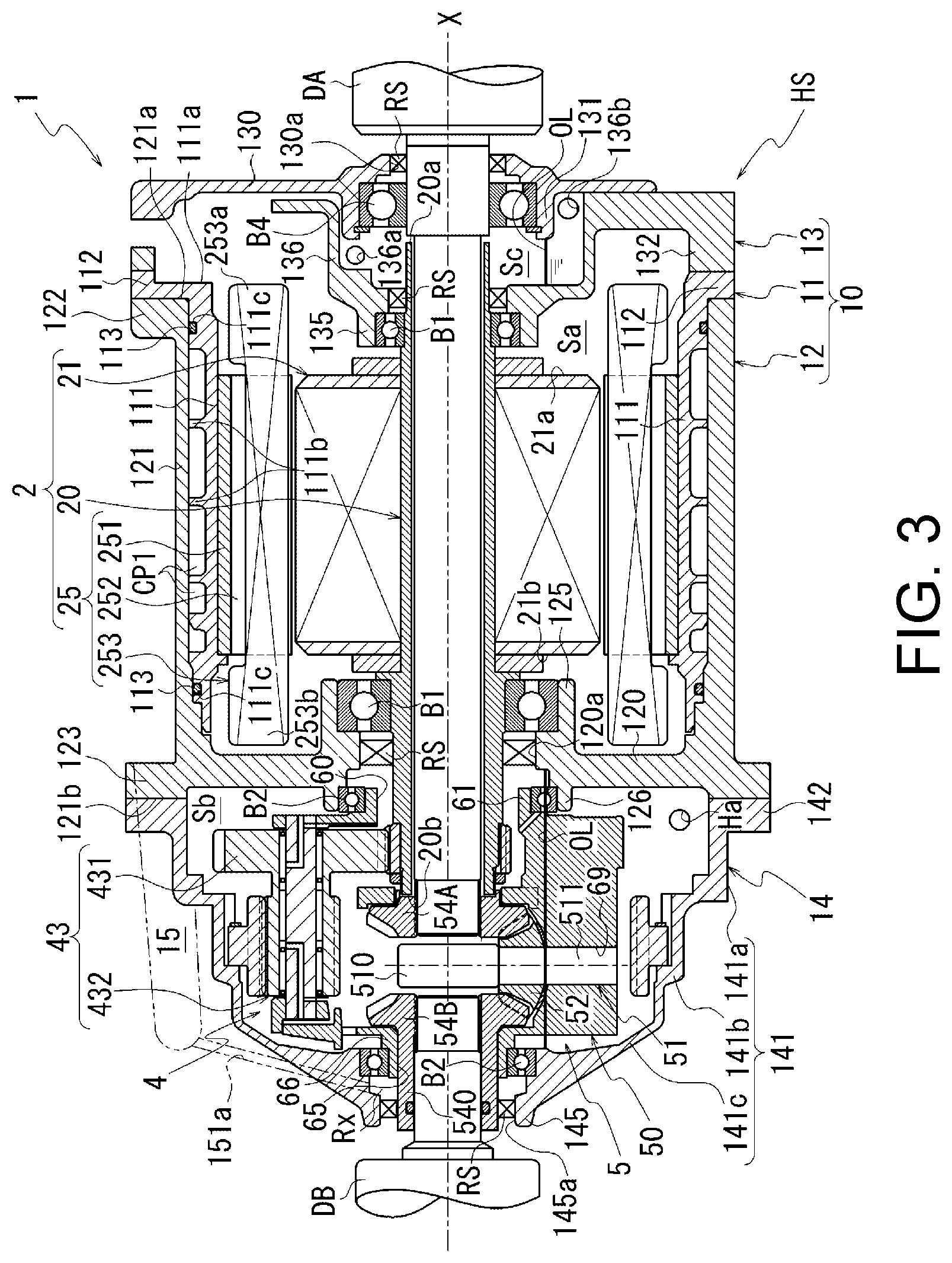 Patent US12326187 Figure 3 – Unit with a covering and a heat exchanger